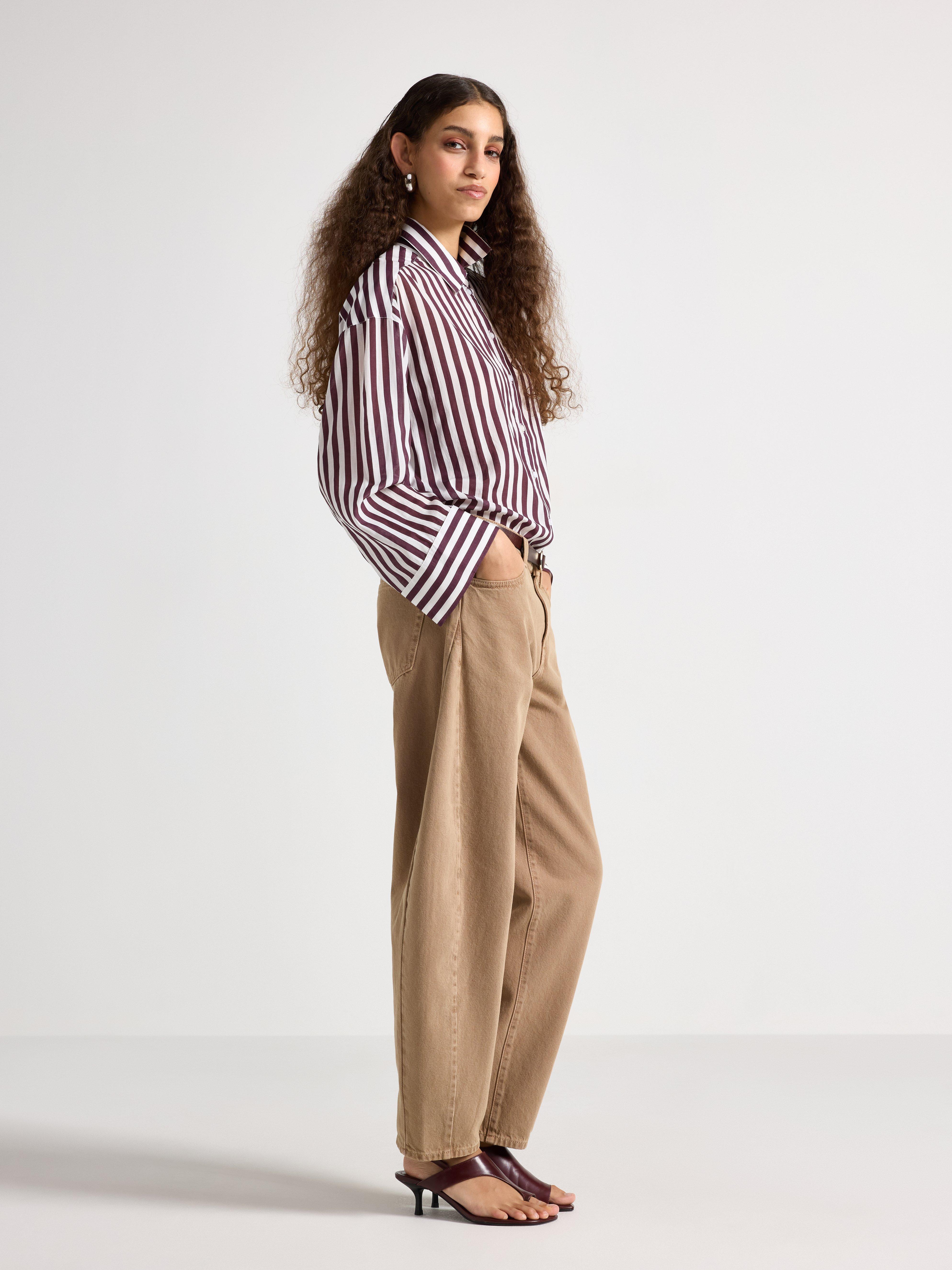 Trousers - Womens Wear - Brown