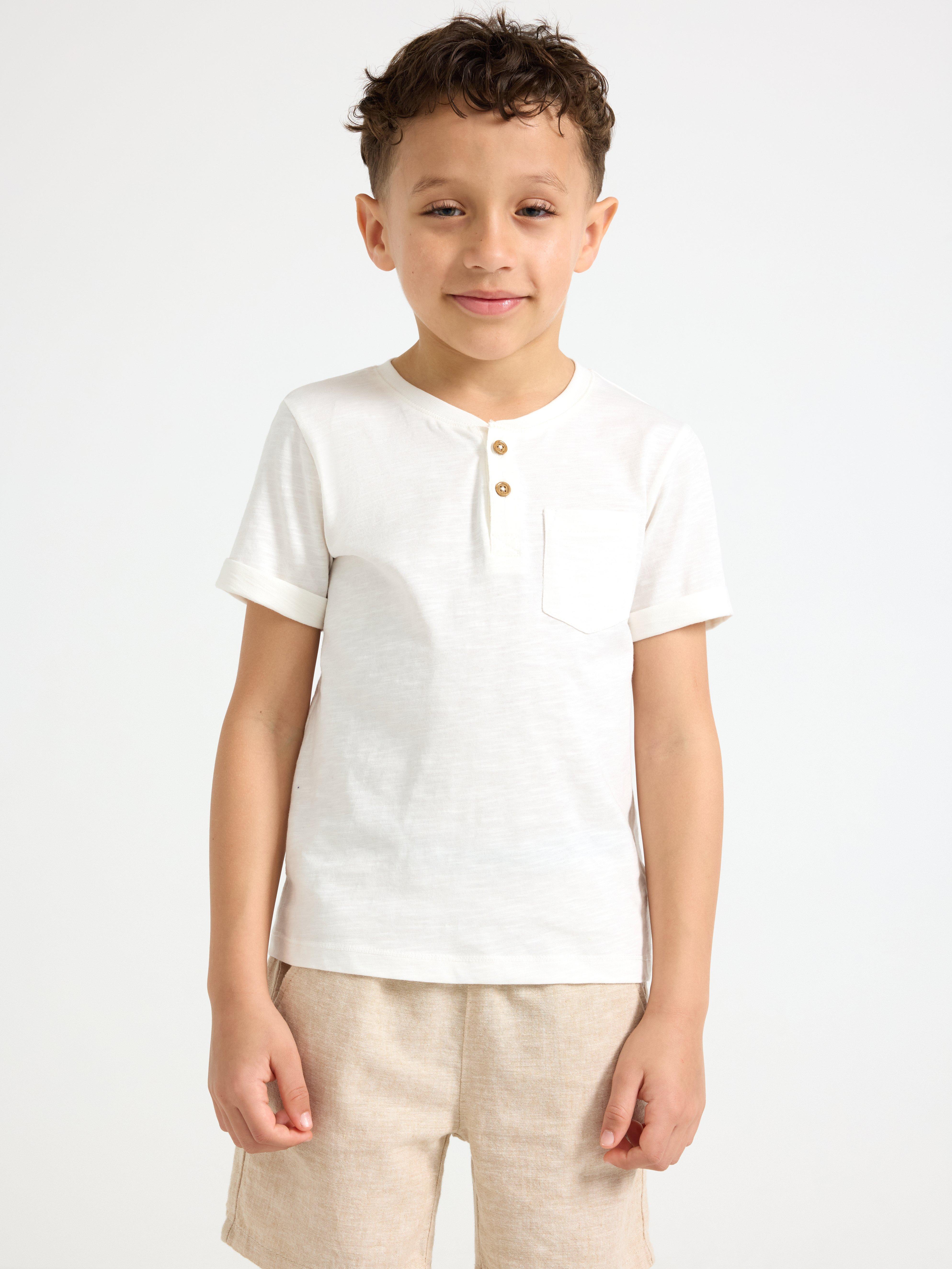 Top - Kids Wear - White