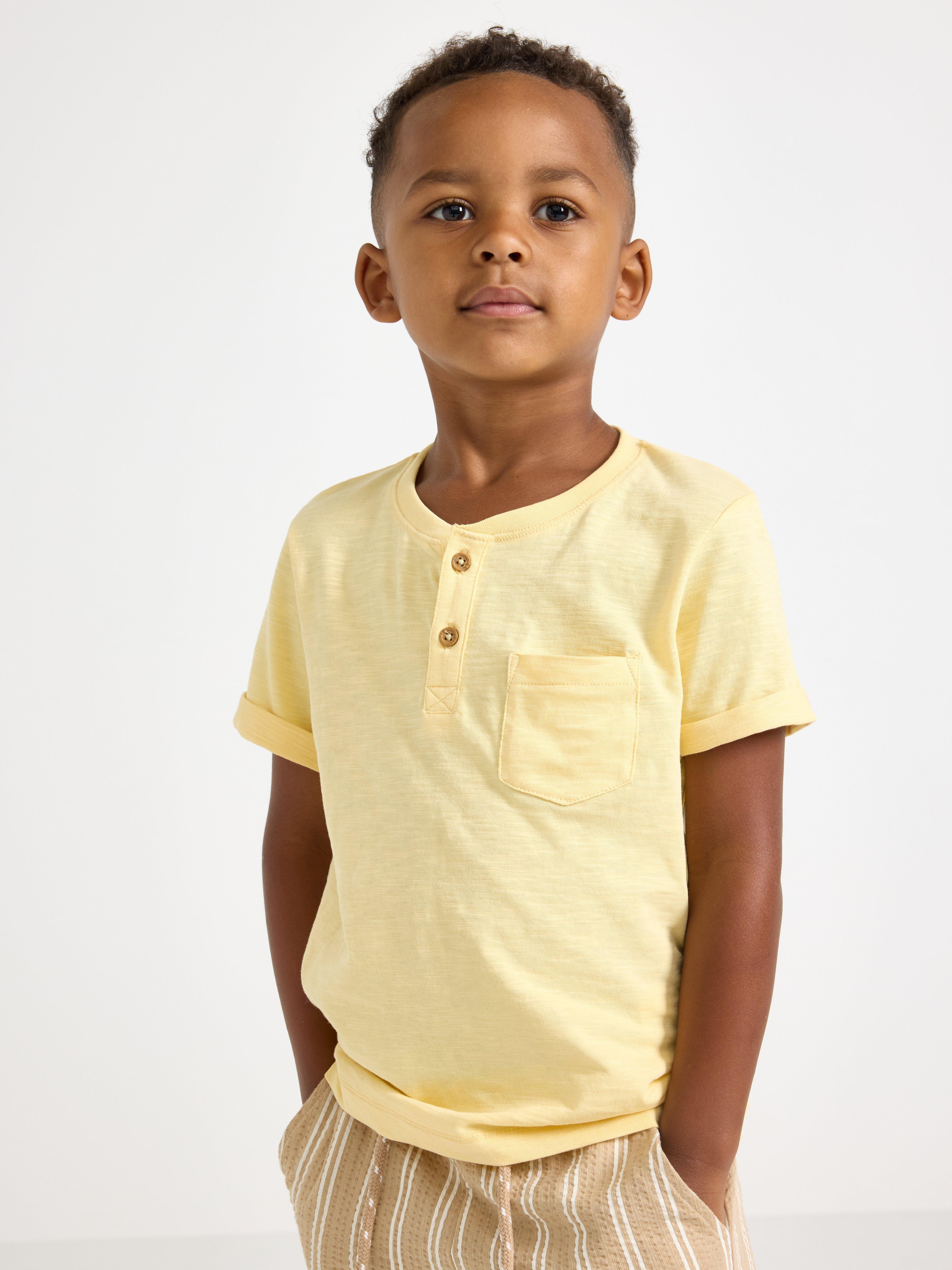 Top - Kids Wear - Yellow