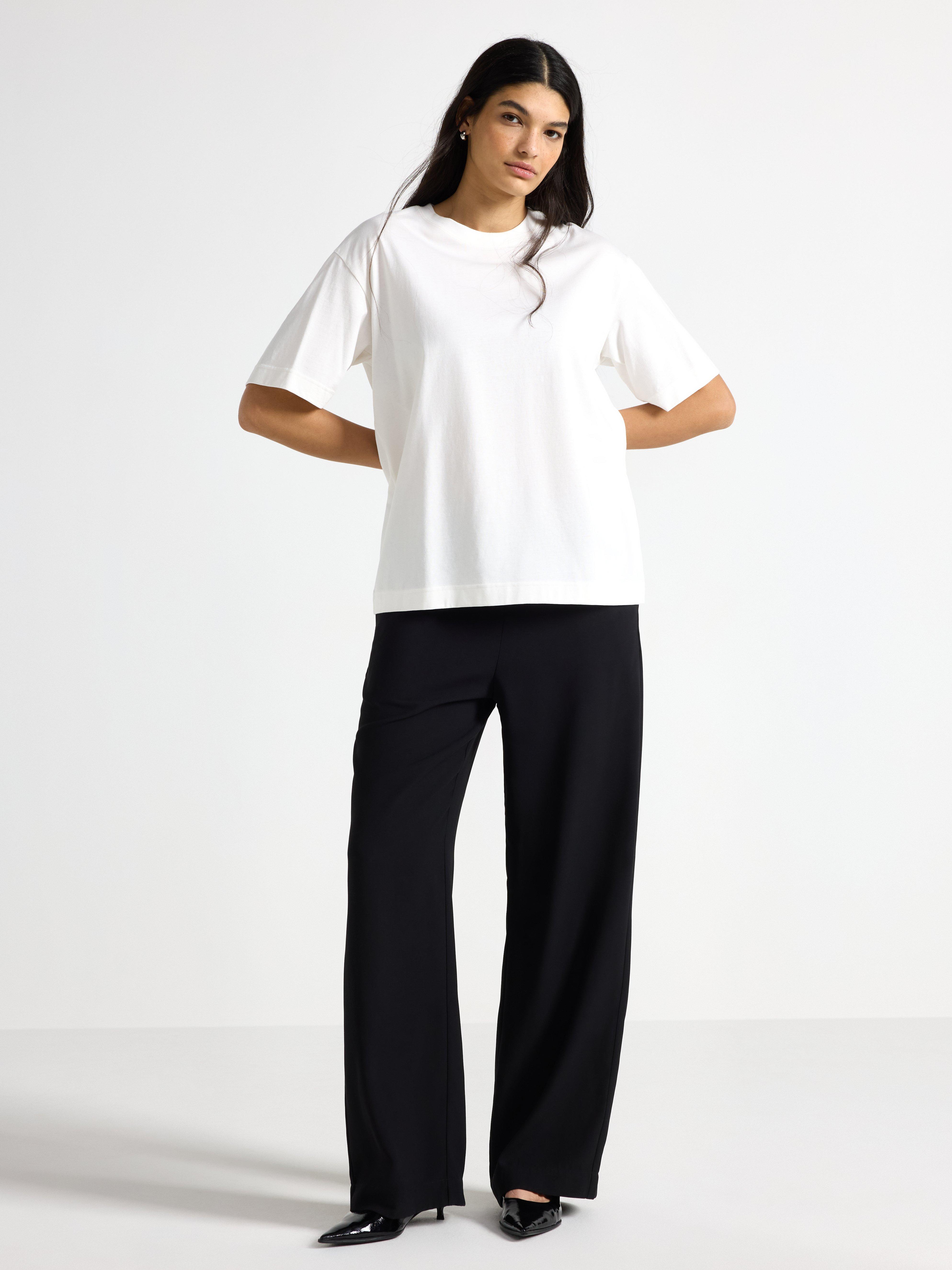 T-shirt - Dame - Hvid