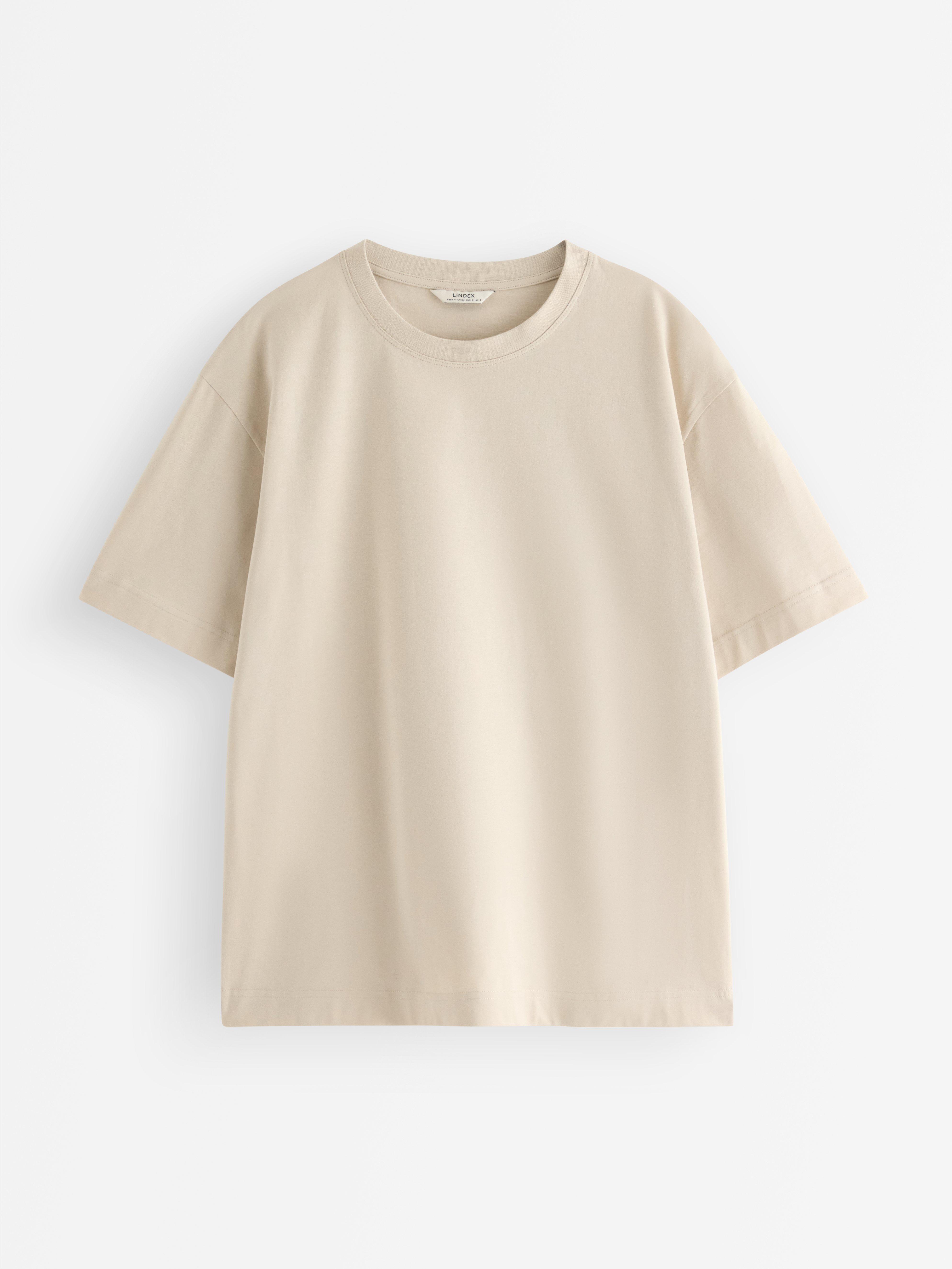 T-shirt - Dame - Beige