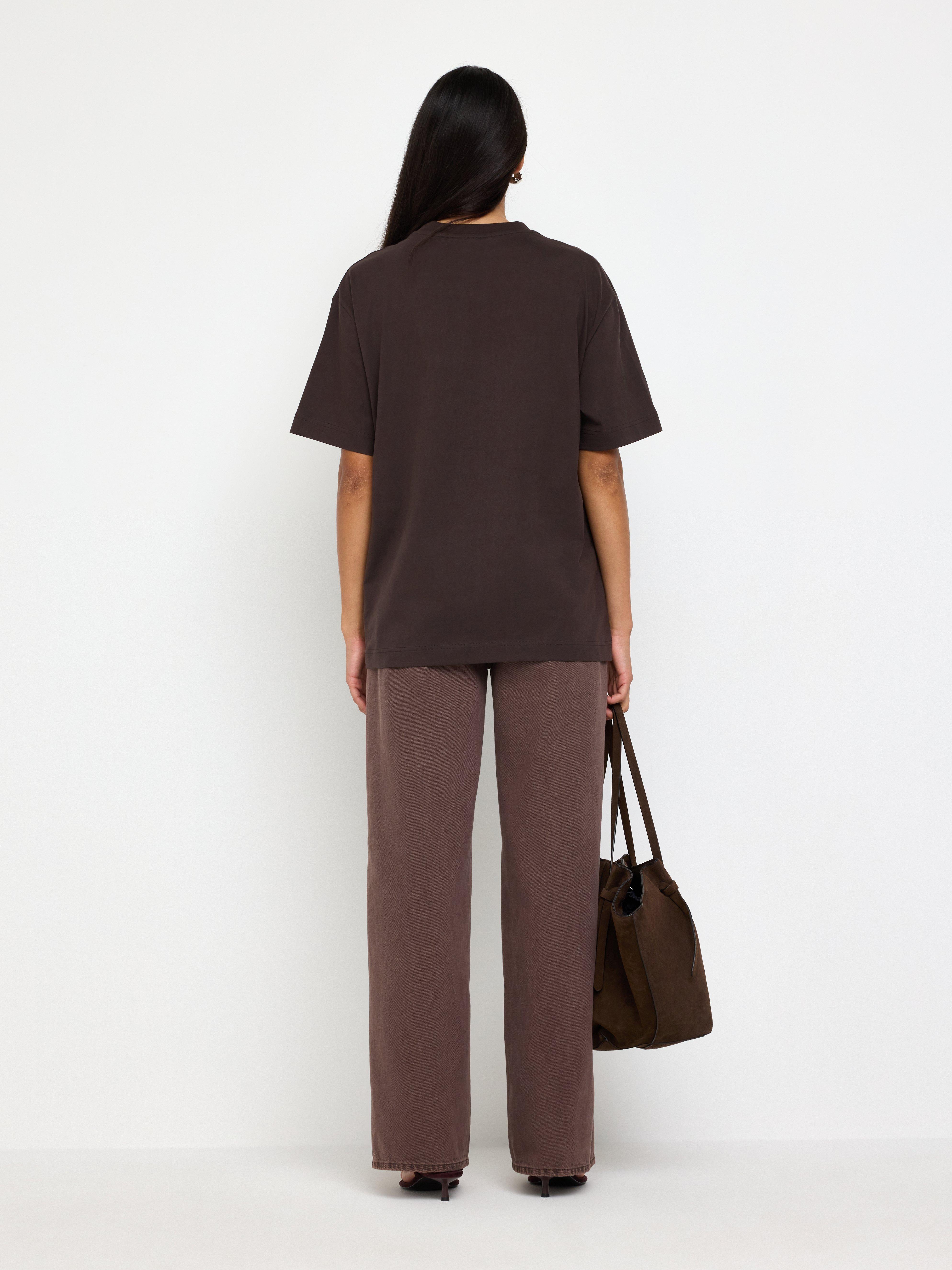 T-shirt -  - Brown