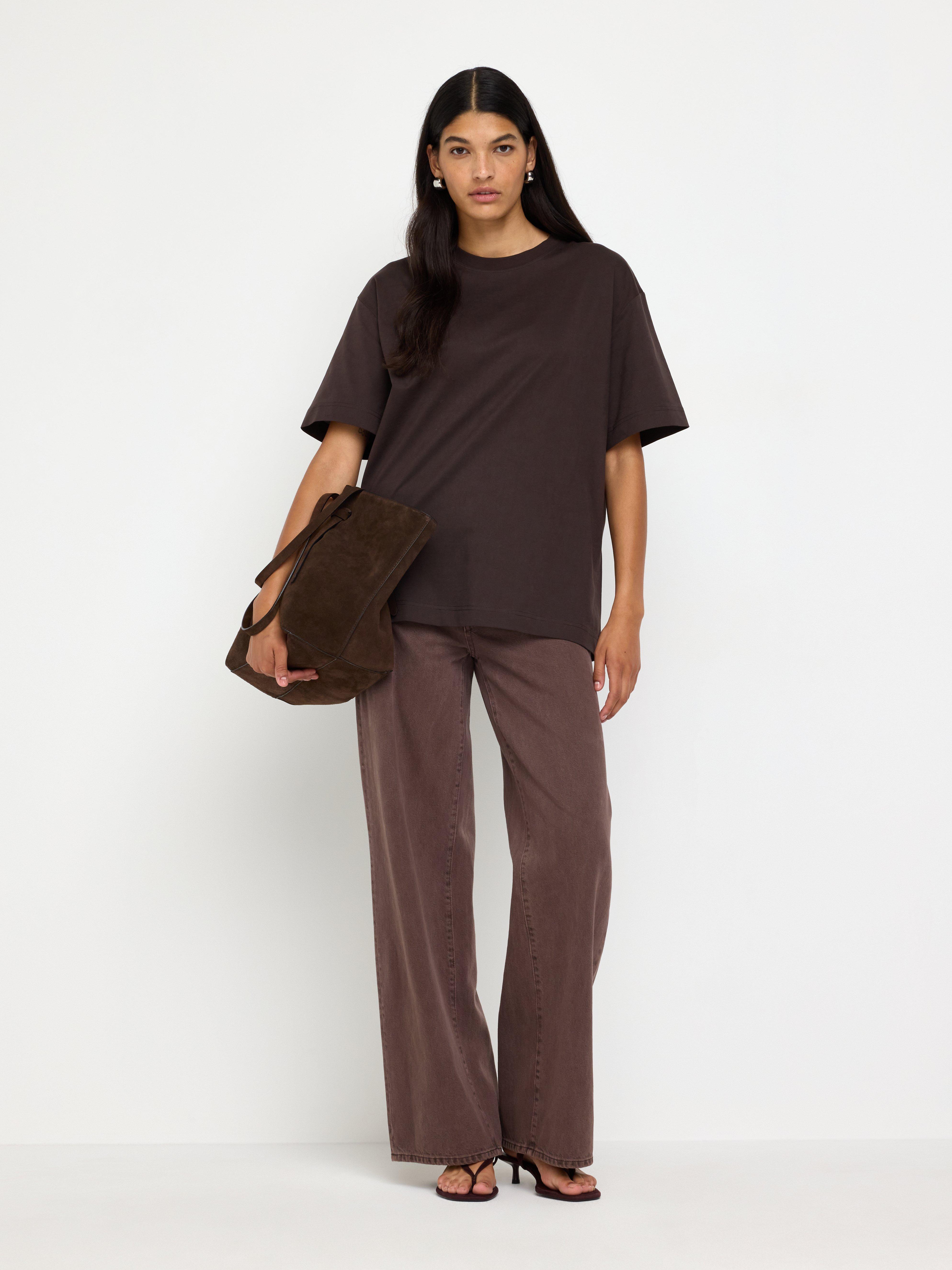 T-shirt -  - Brown