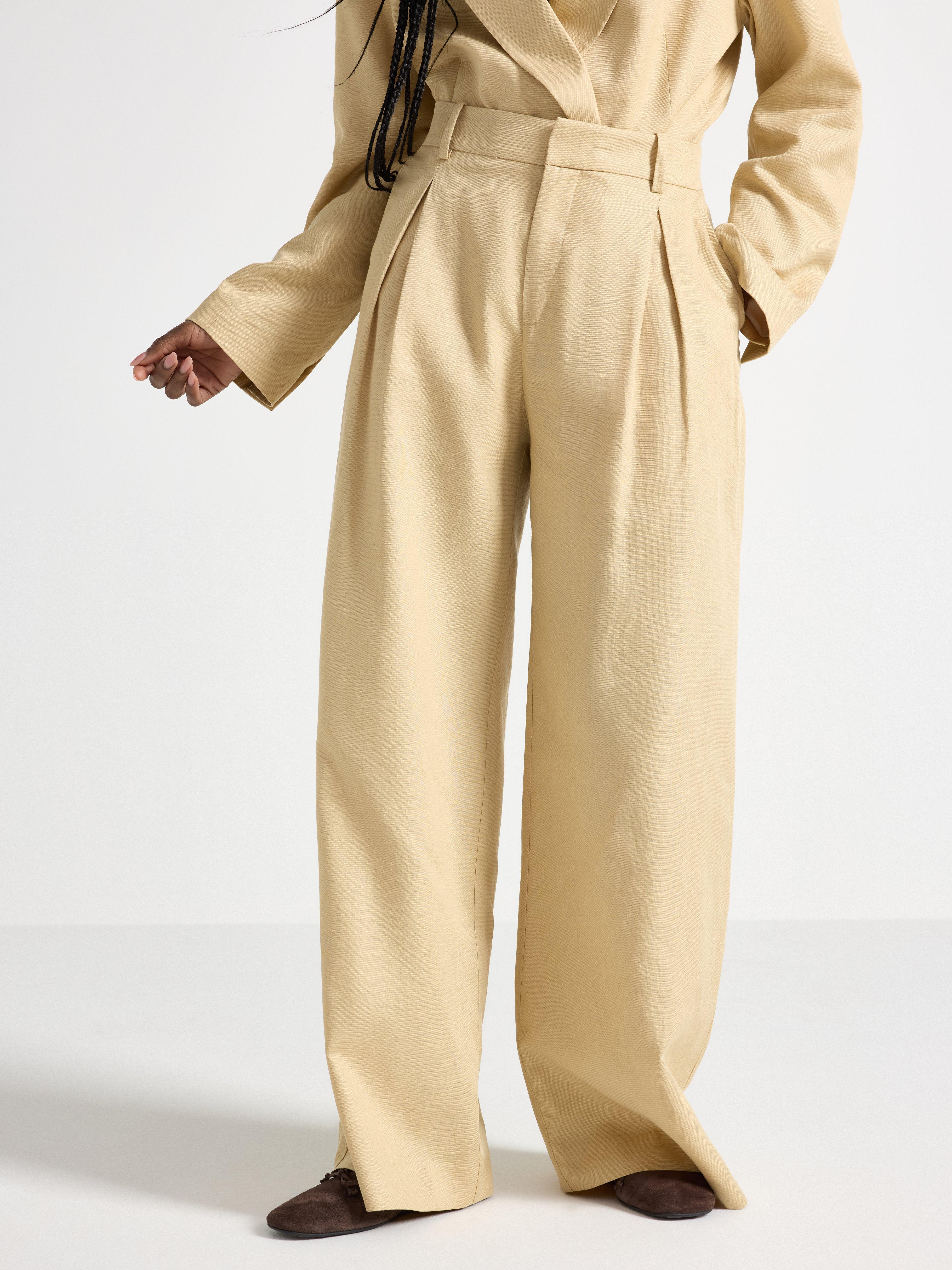 Trousers - Womens Wear - Yellow
