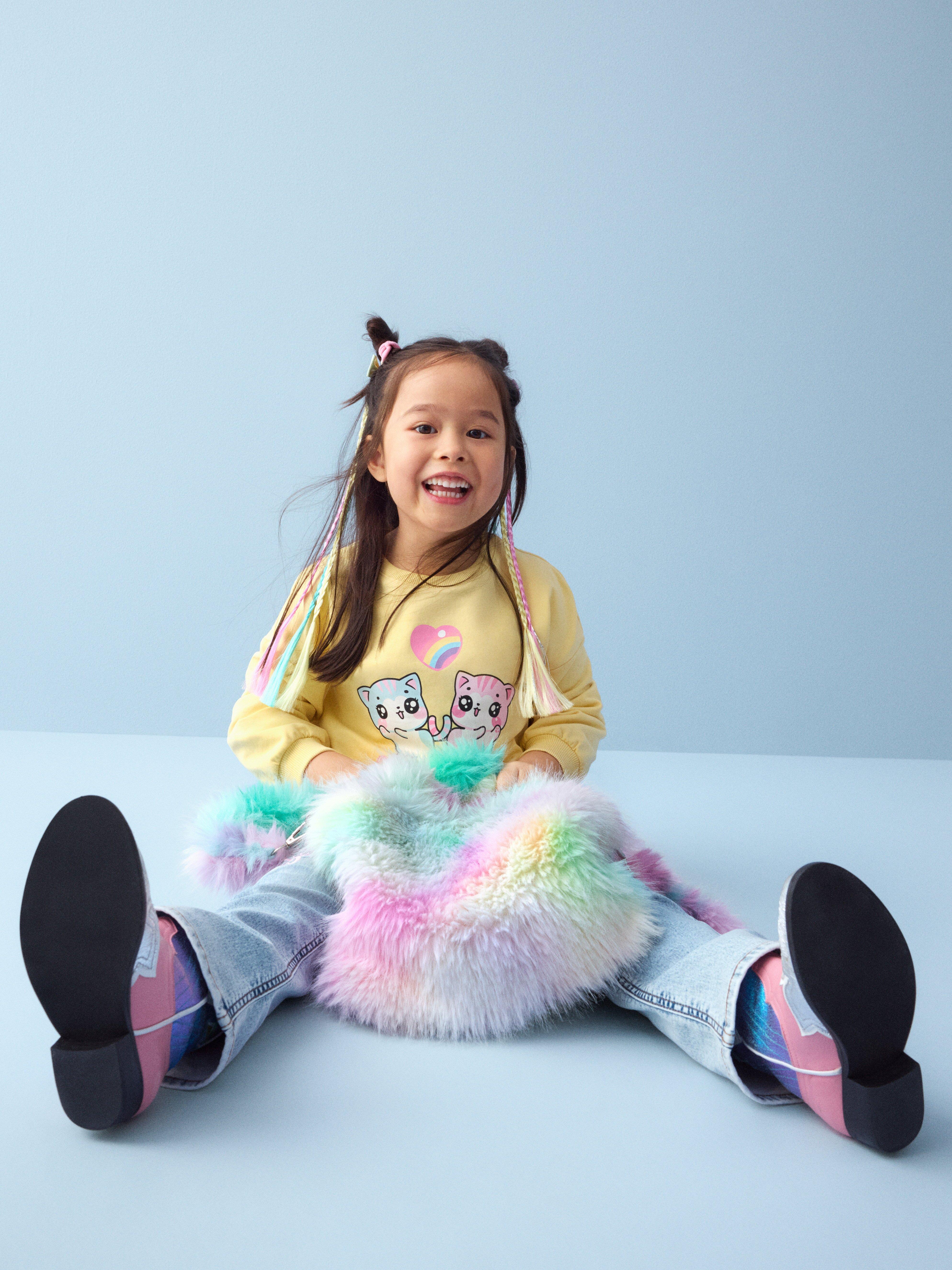 Fake Hair - Kids Wear - Pink