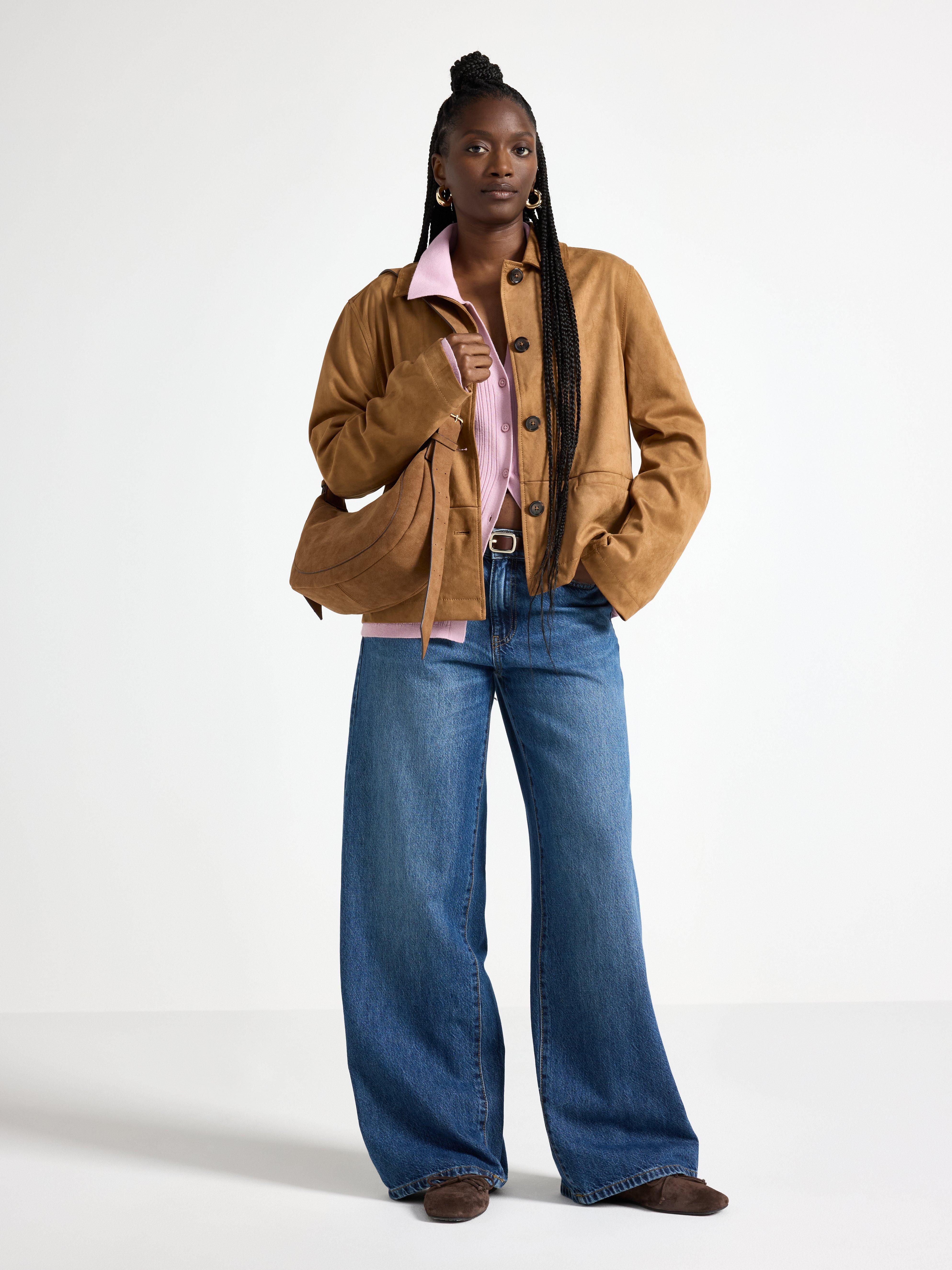 Blazer - Dame - Brun