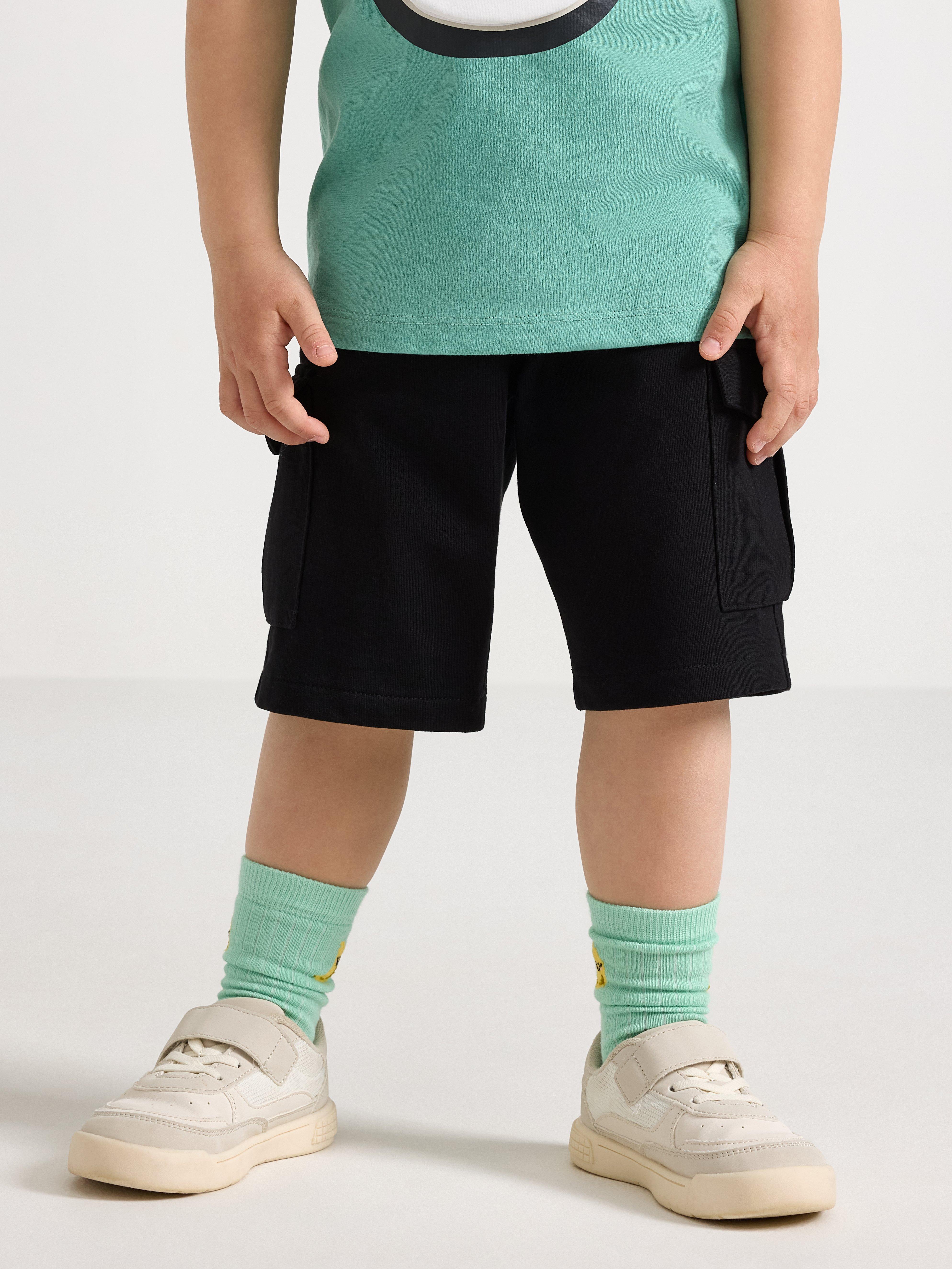 Shorts - Barn - Svart