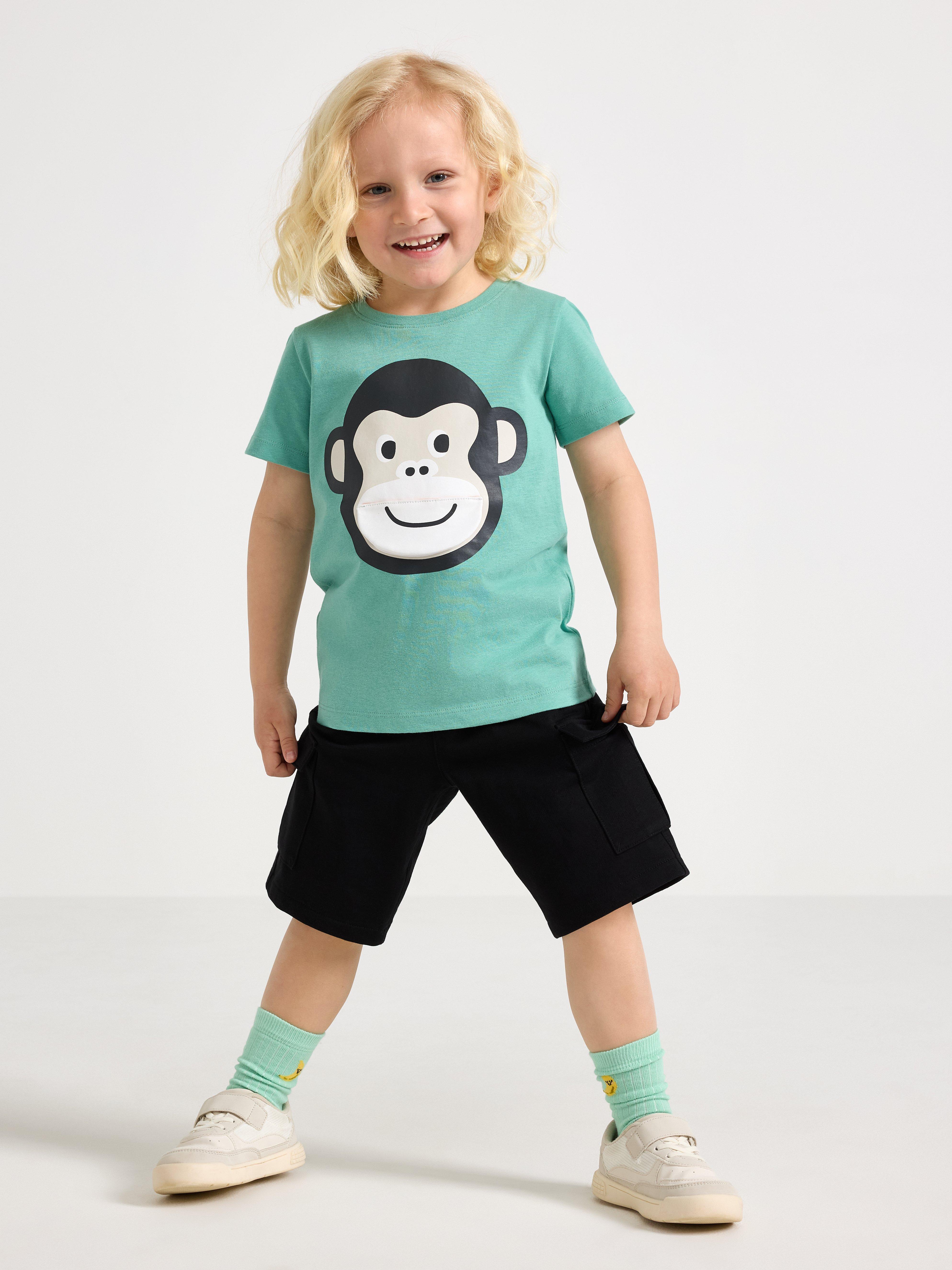 Shorts - Barn - Svart