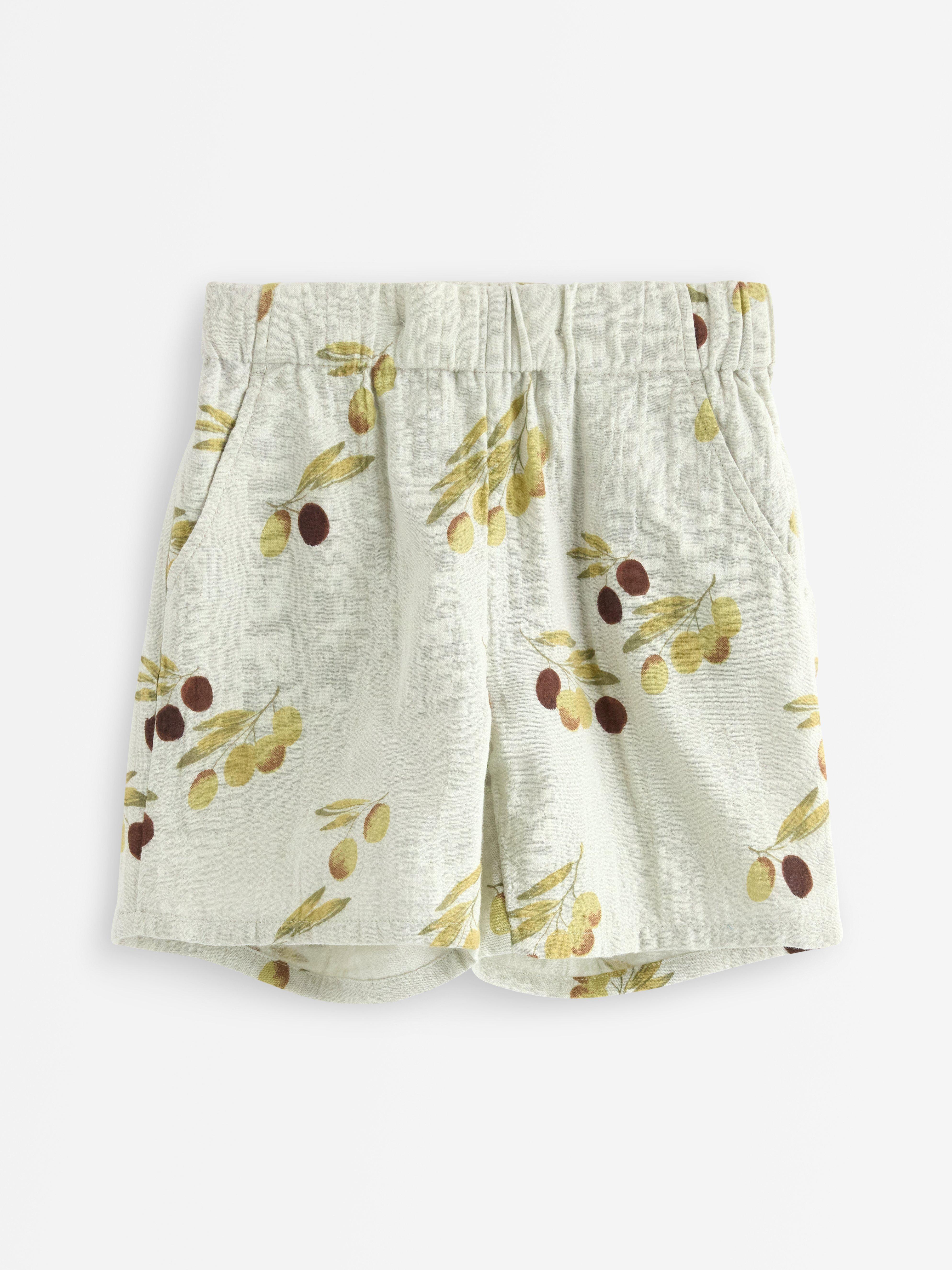 Shorts - Barn - Grön