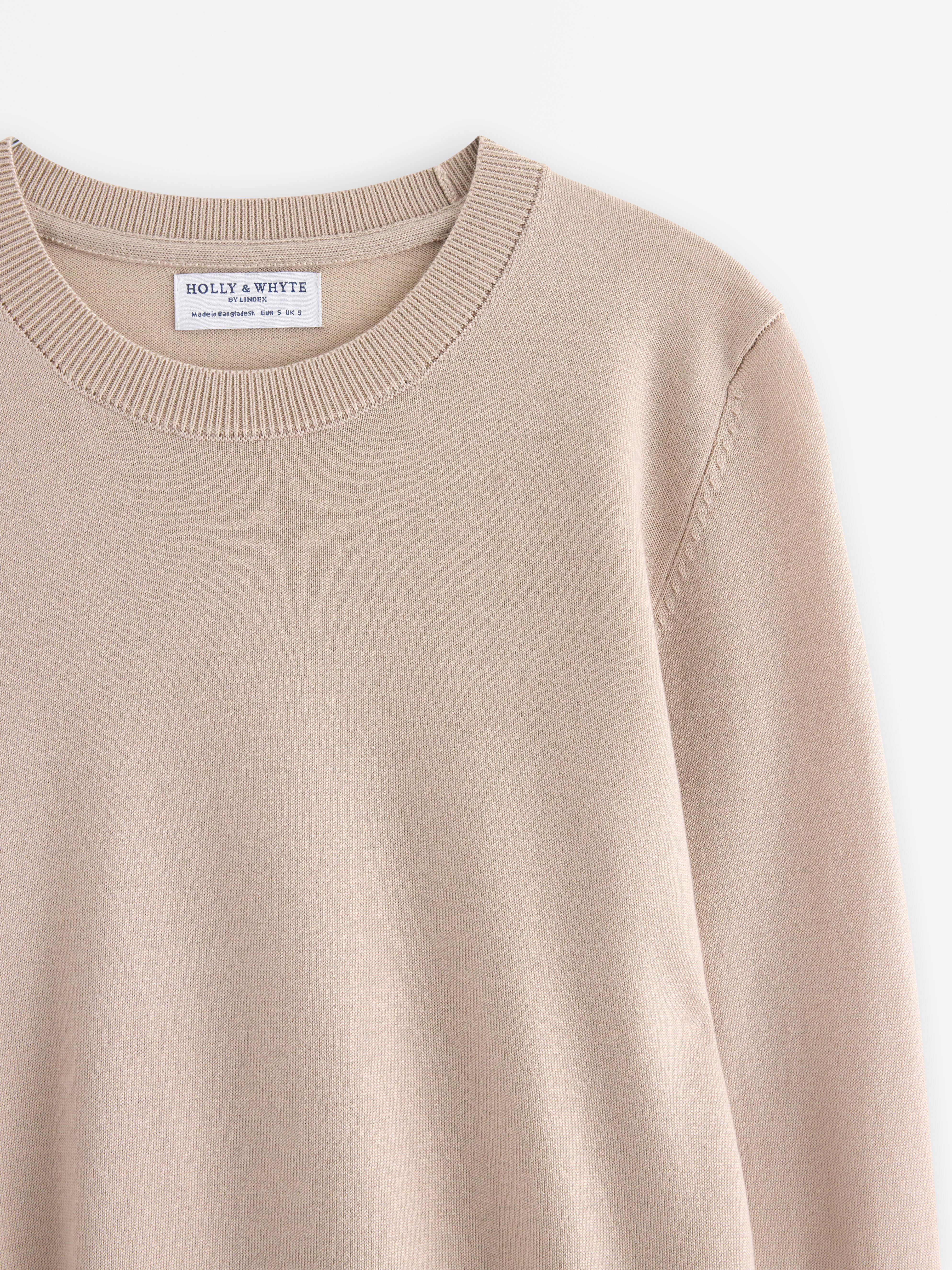 Tröja - Dam - Beige