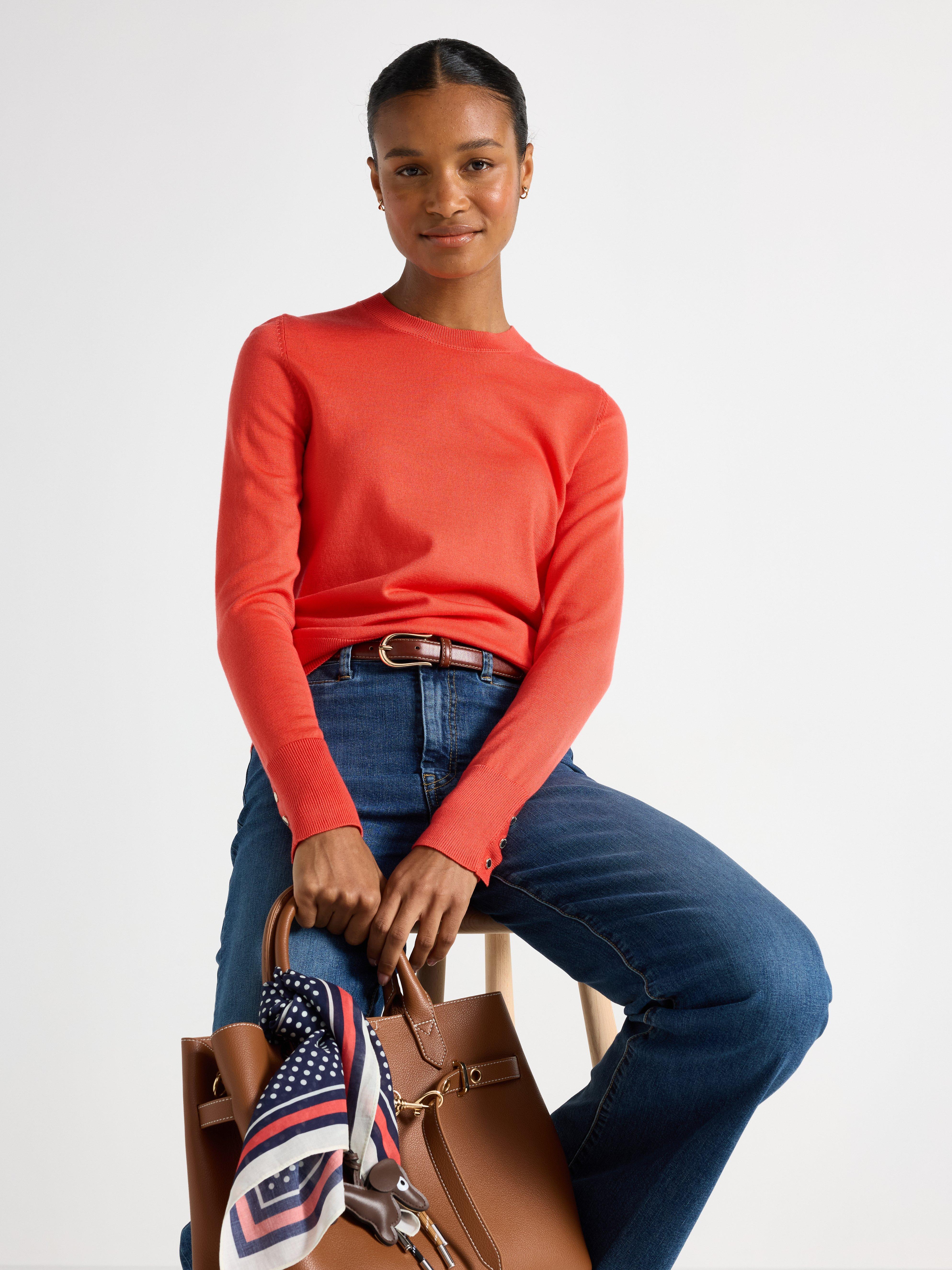 Sweater - Womens Wear - Orange