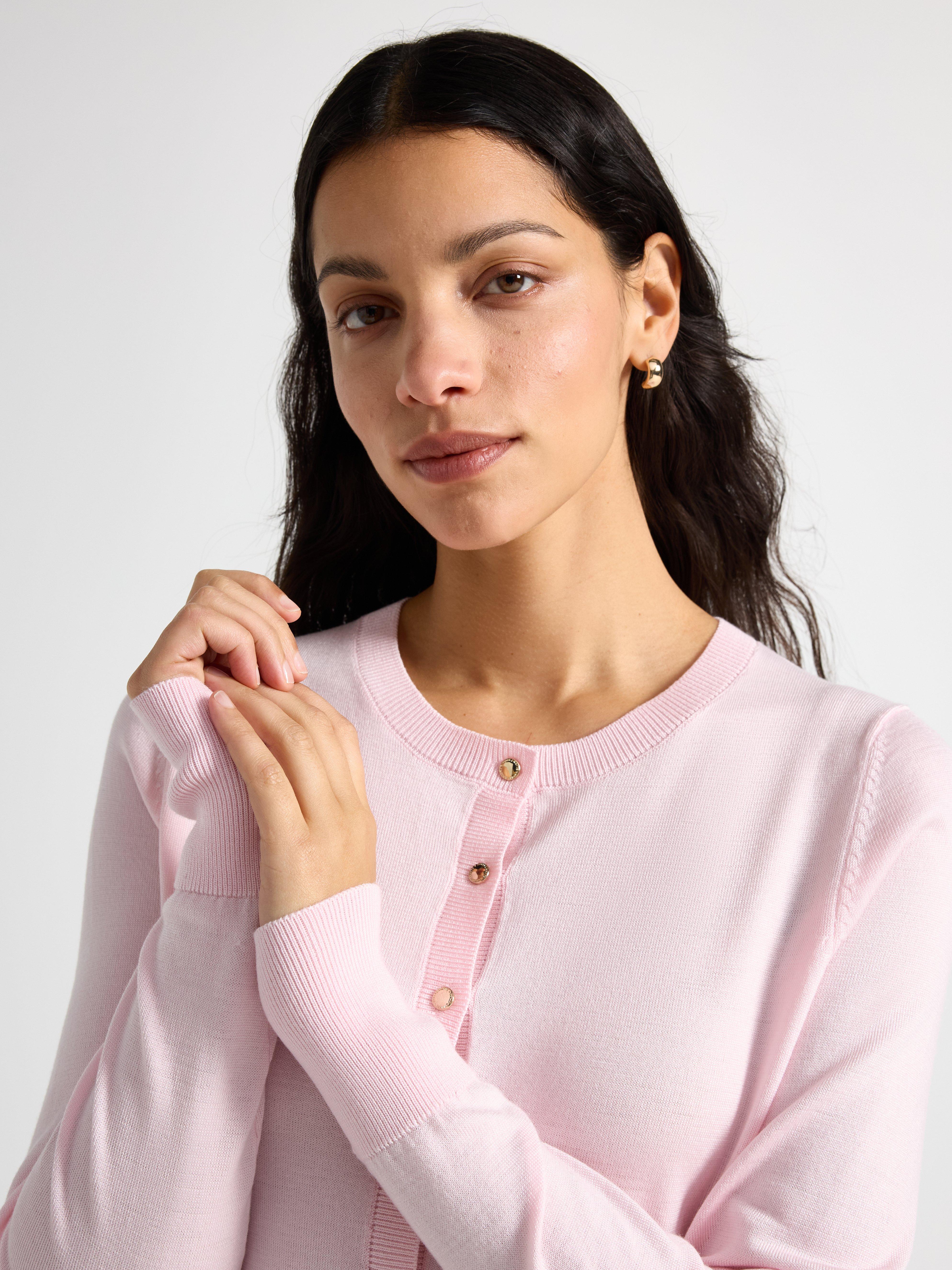 Cardigan - Dame - Rosa
