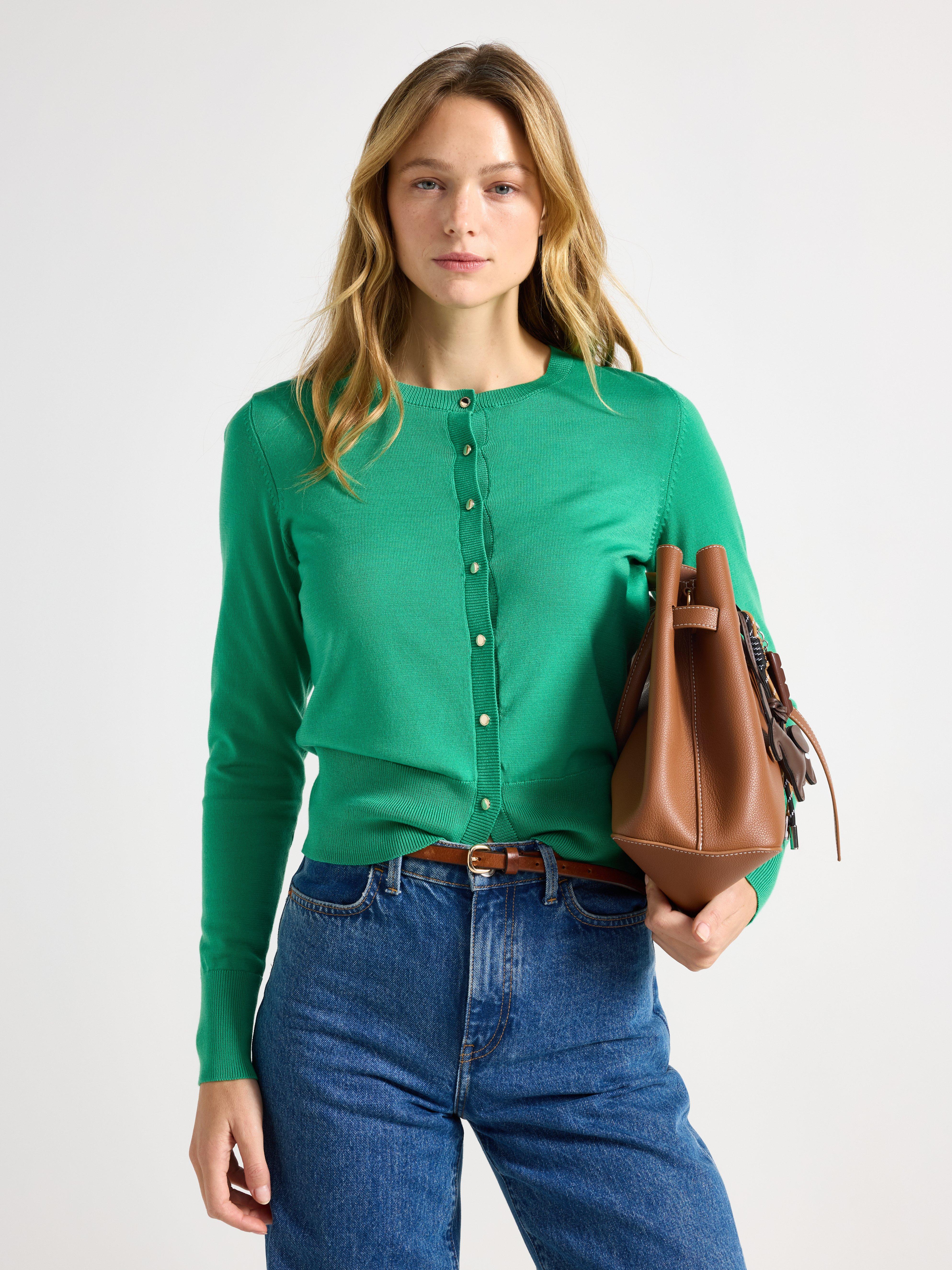 Cardigan - Womens Wear - Green