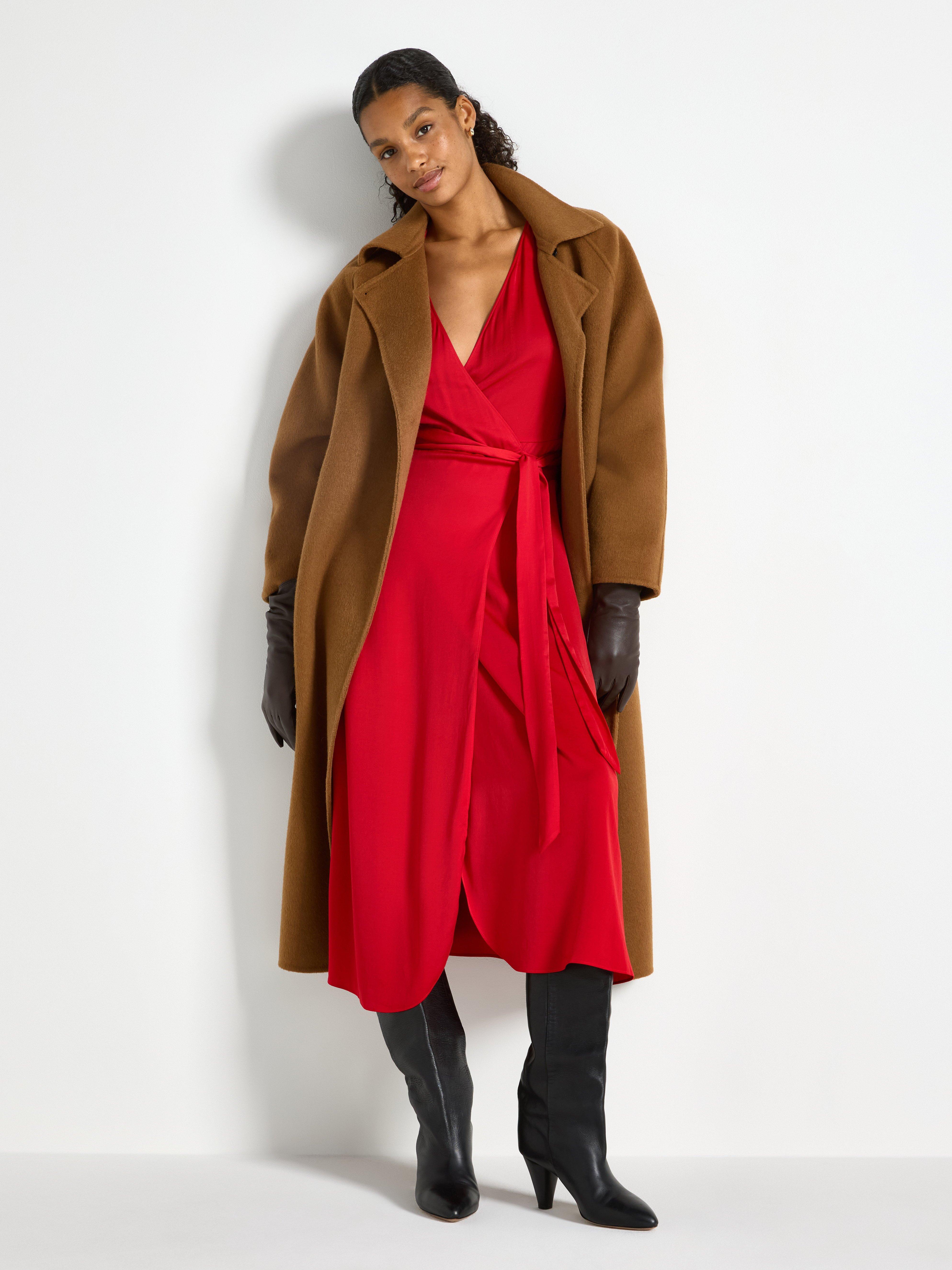 Wrap Dress - Womens Wear - Red