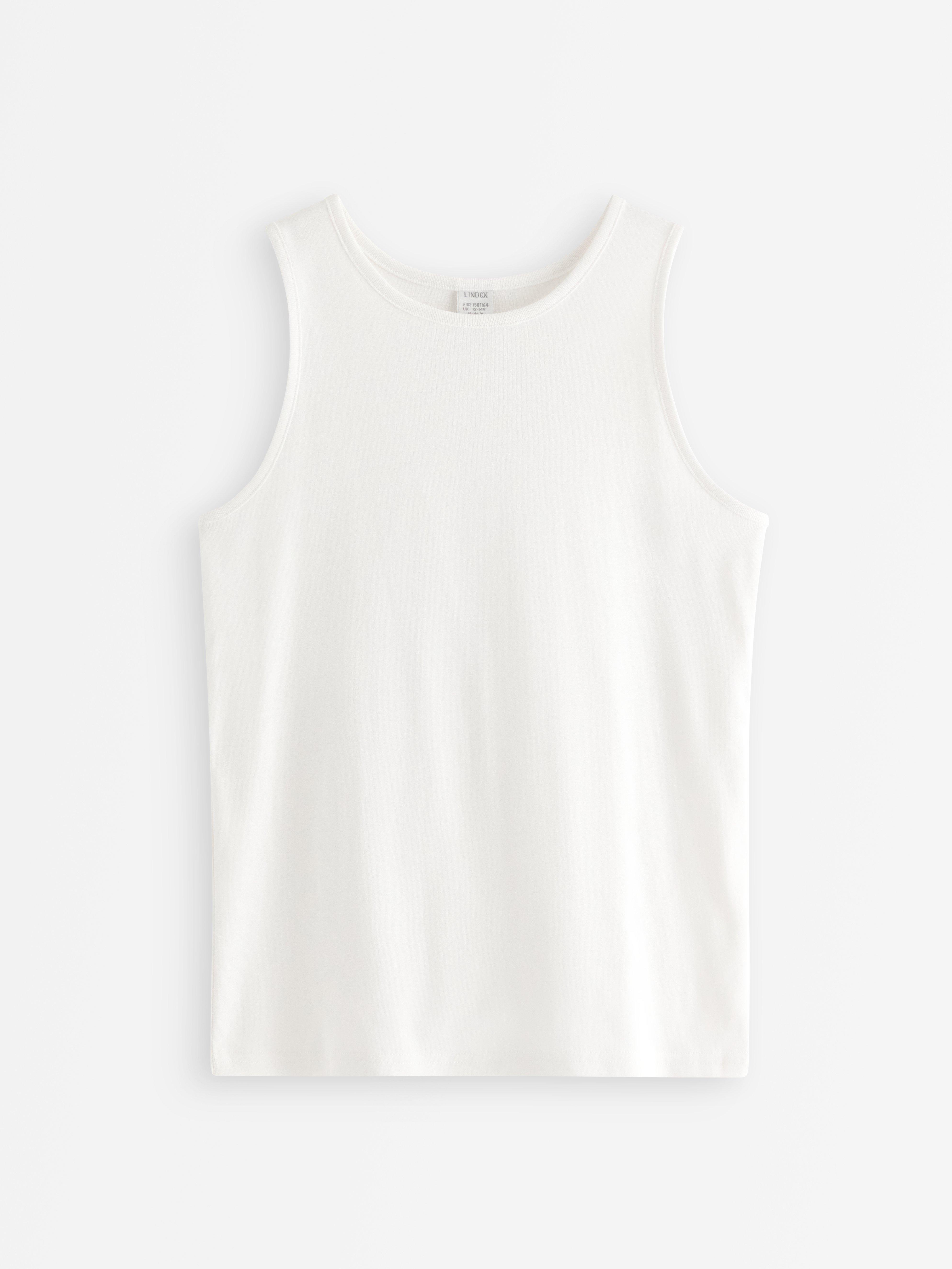 Tanktop - Børn - Hvid