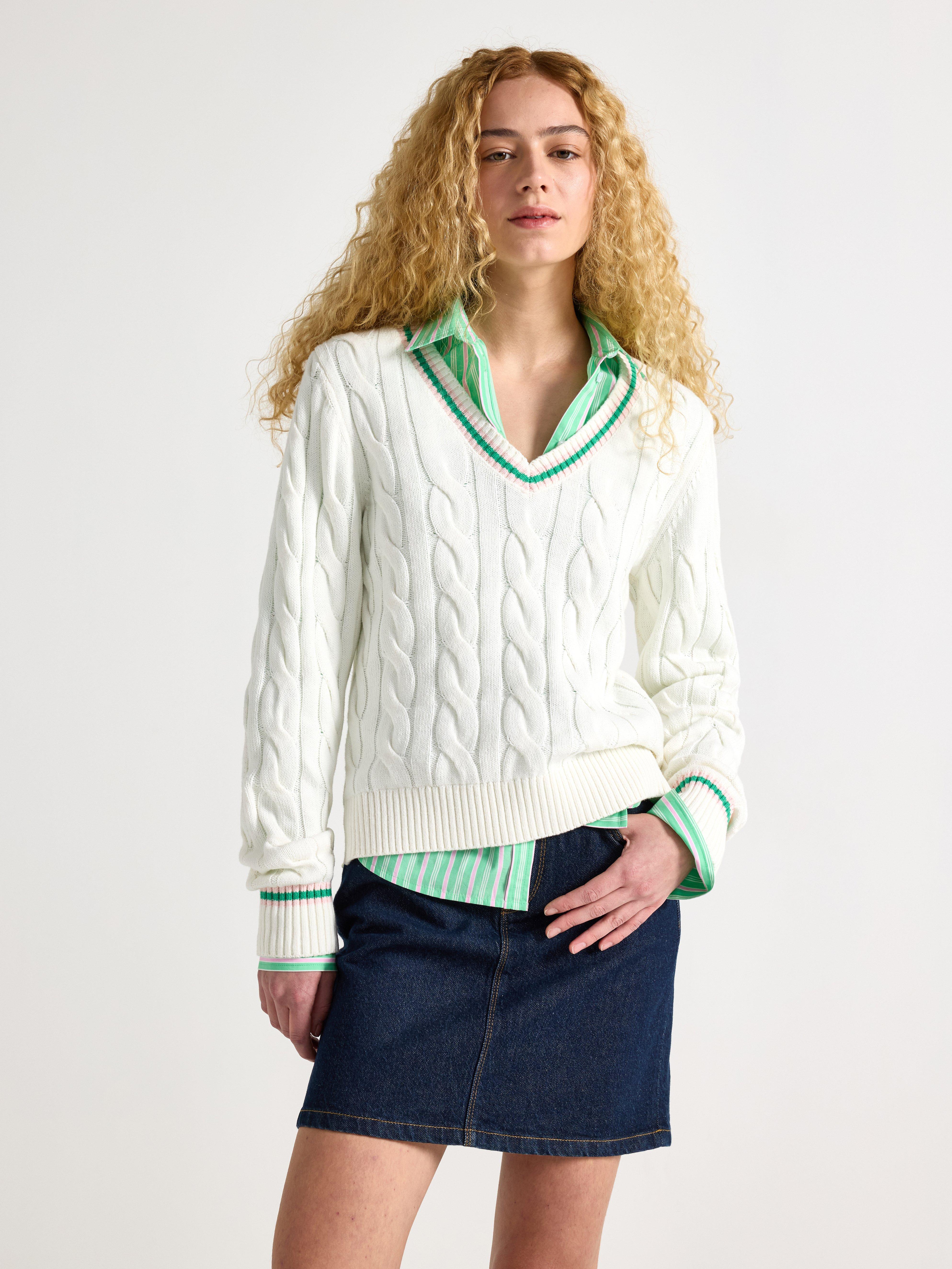Sweater - Womens Wear - White