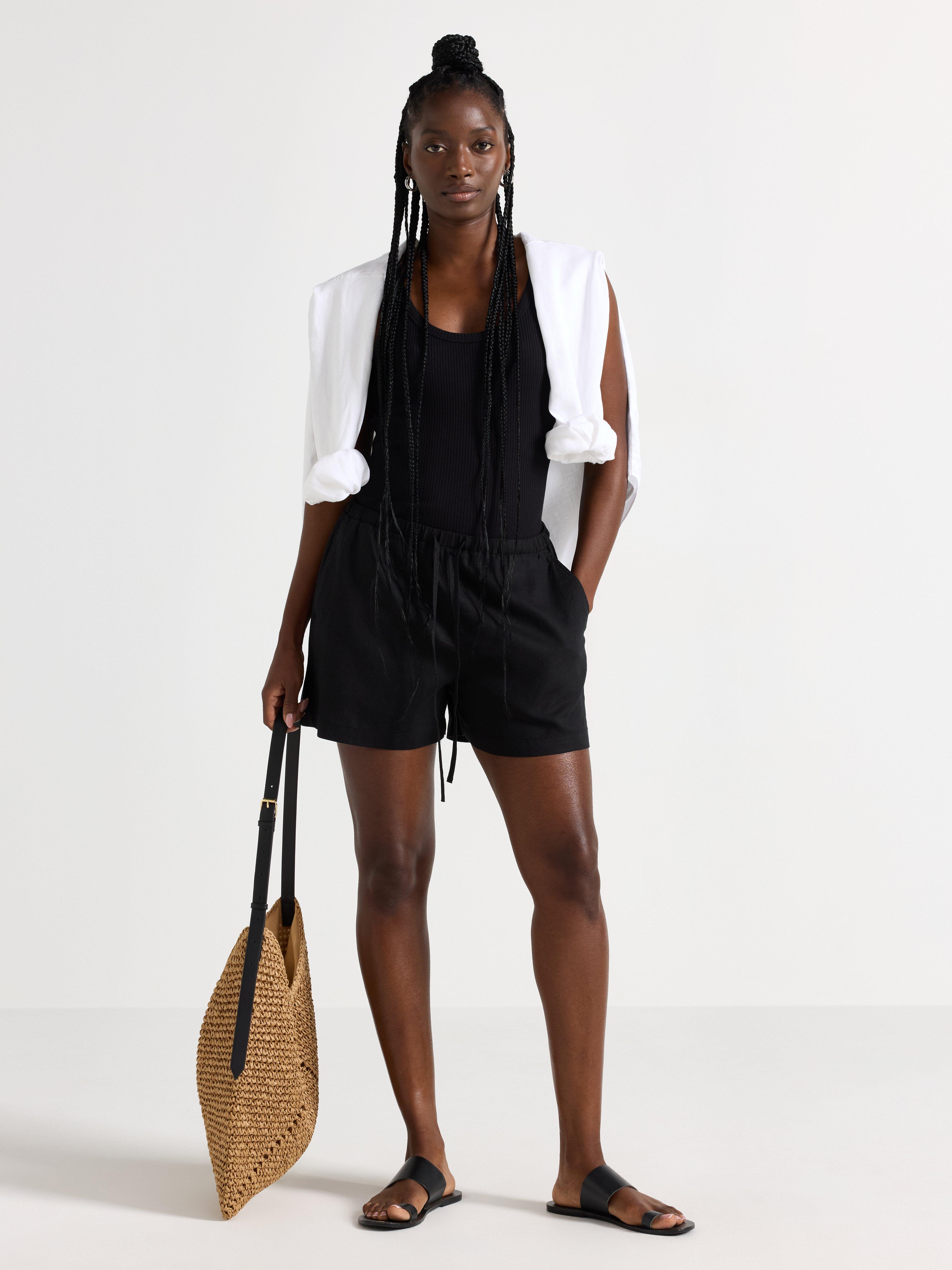 Shorts - Dame - Svart