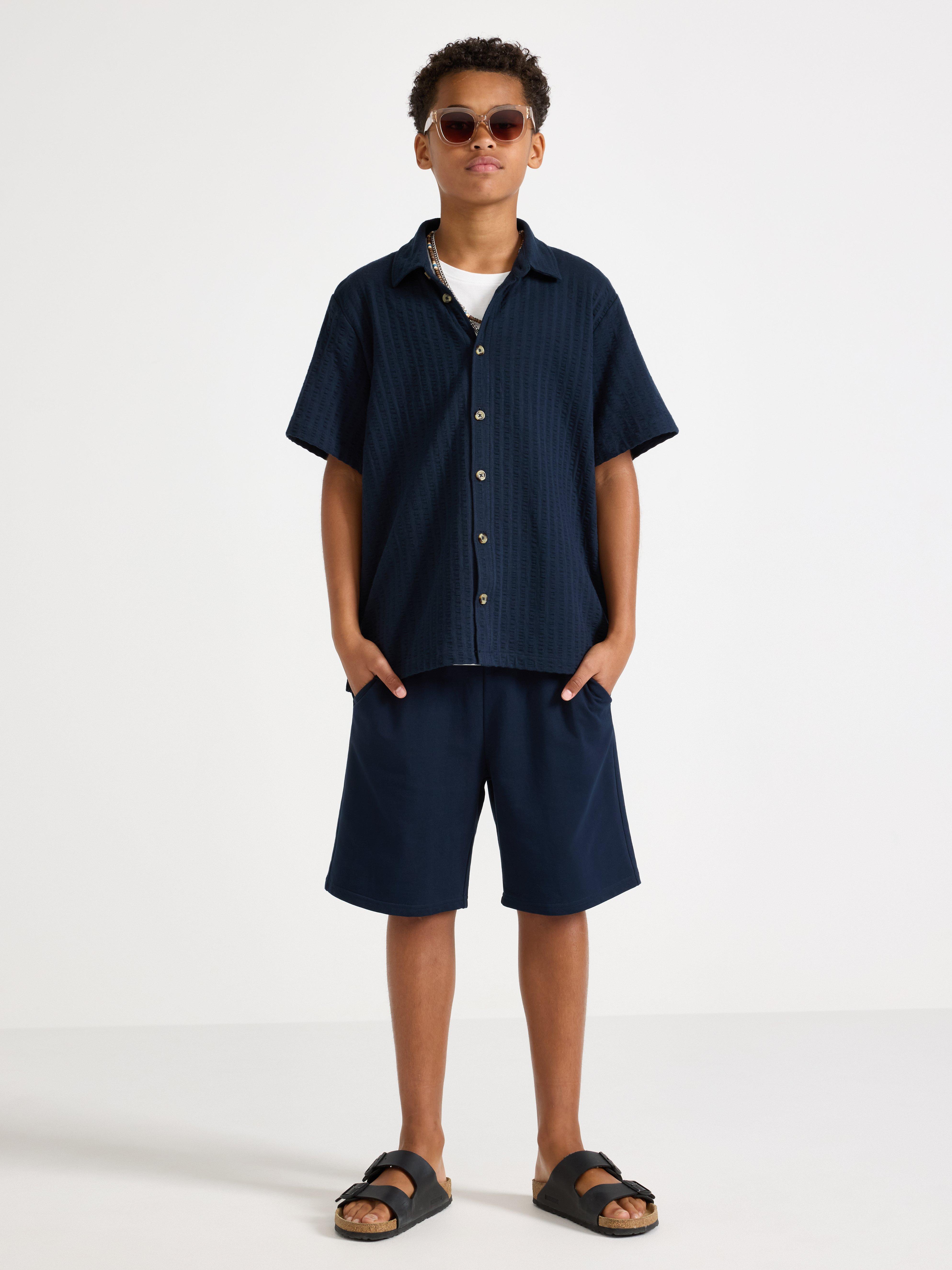 Shorts - Barn - Blå