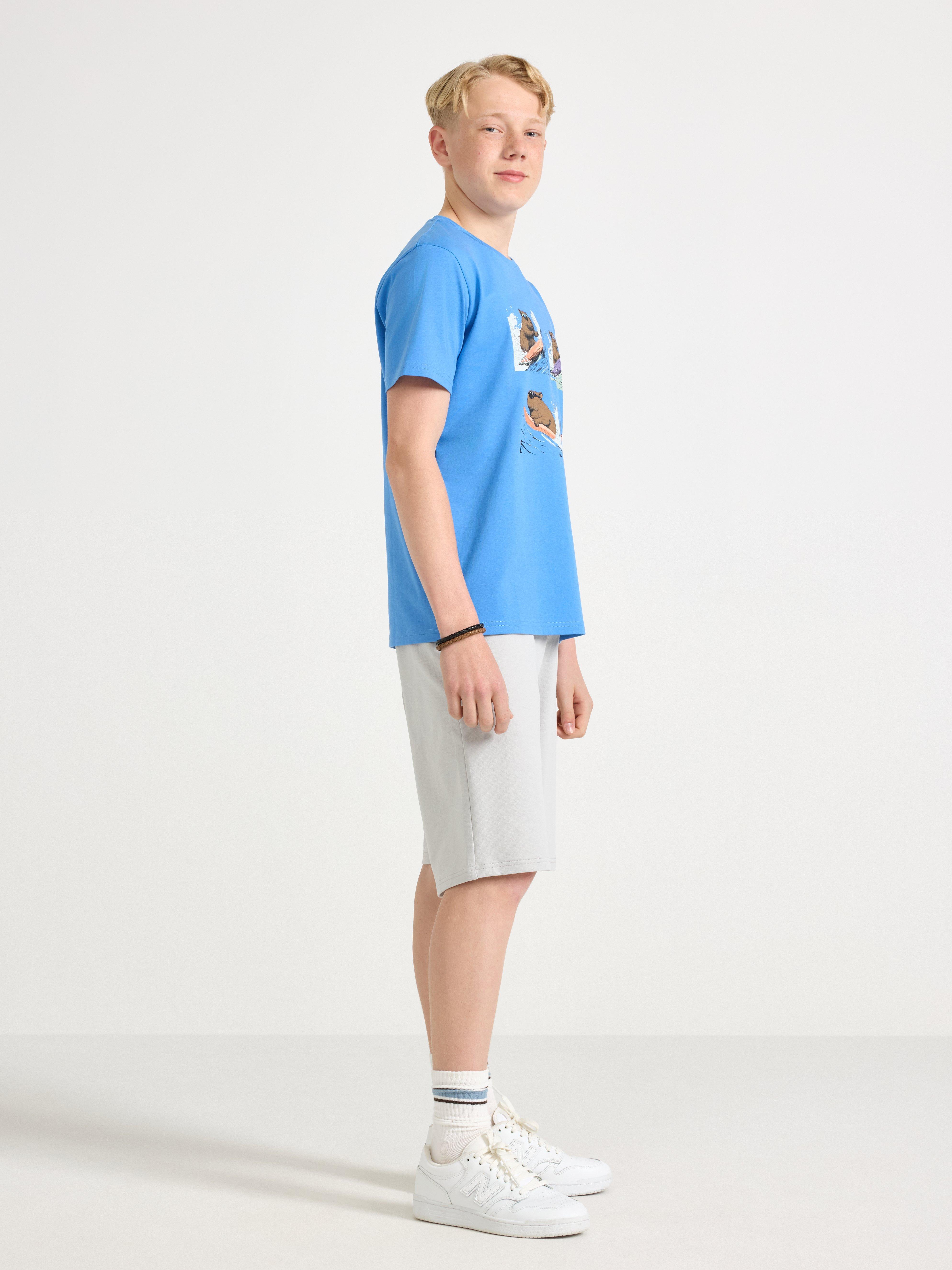 Shorts - Kids Wear - Grey