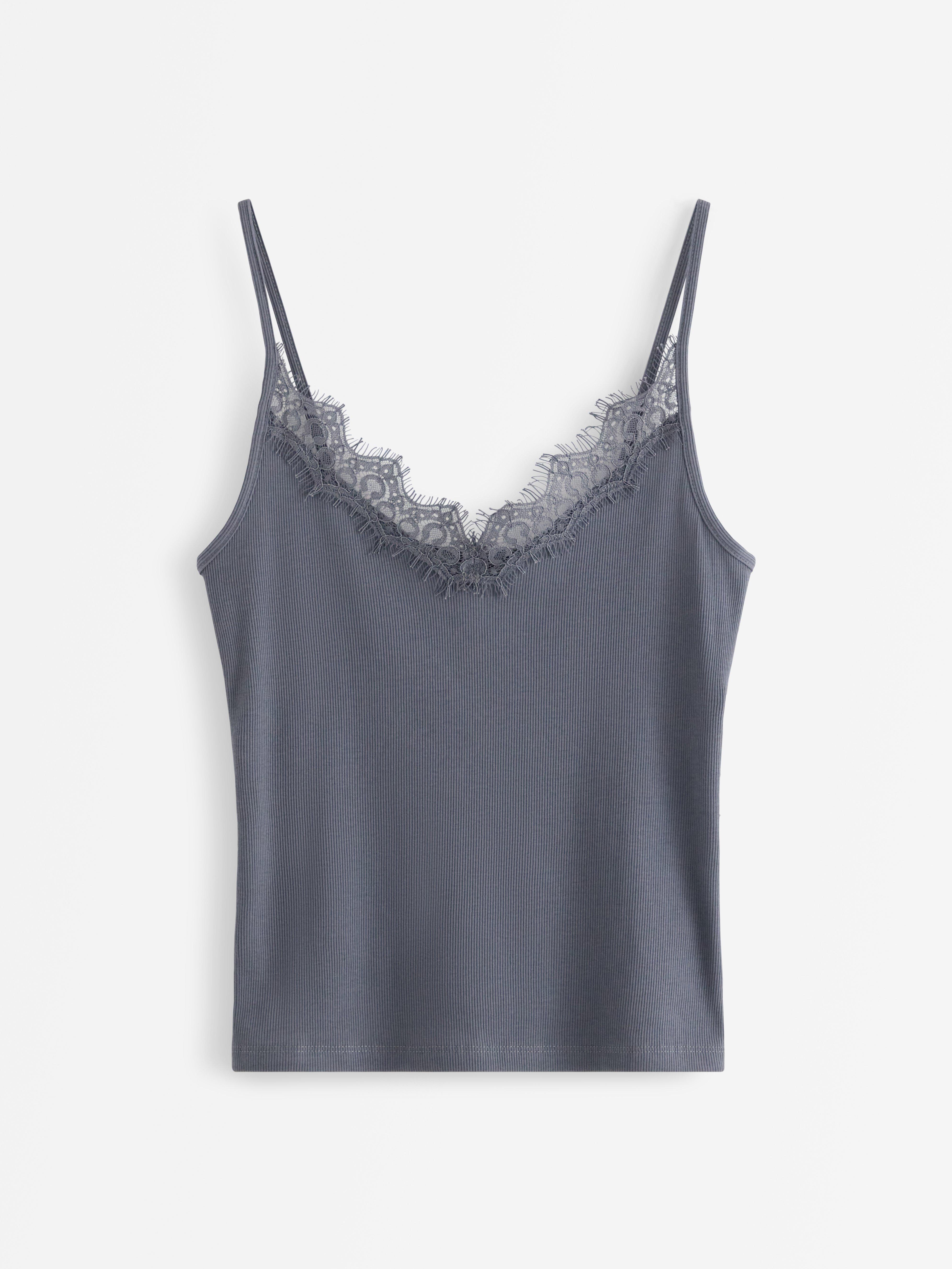 Camisole - Dame - Grå