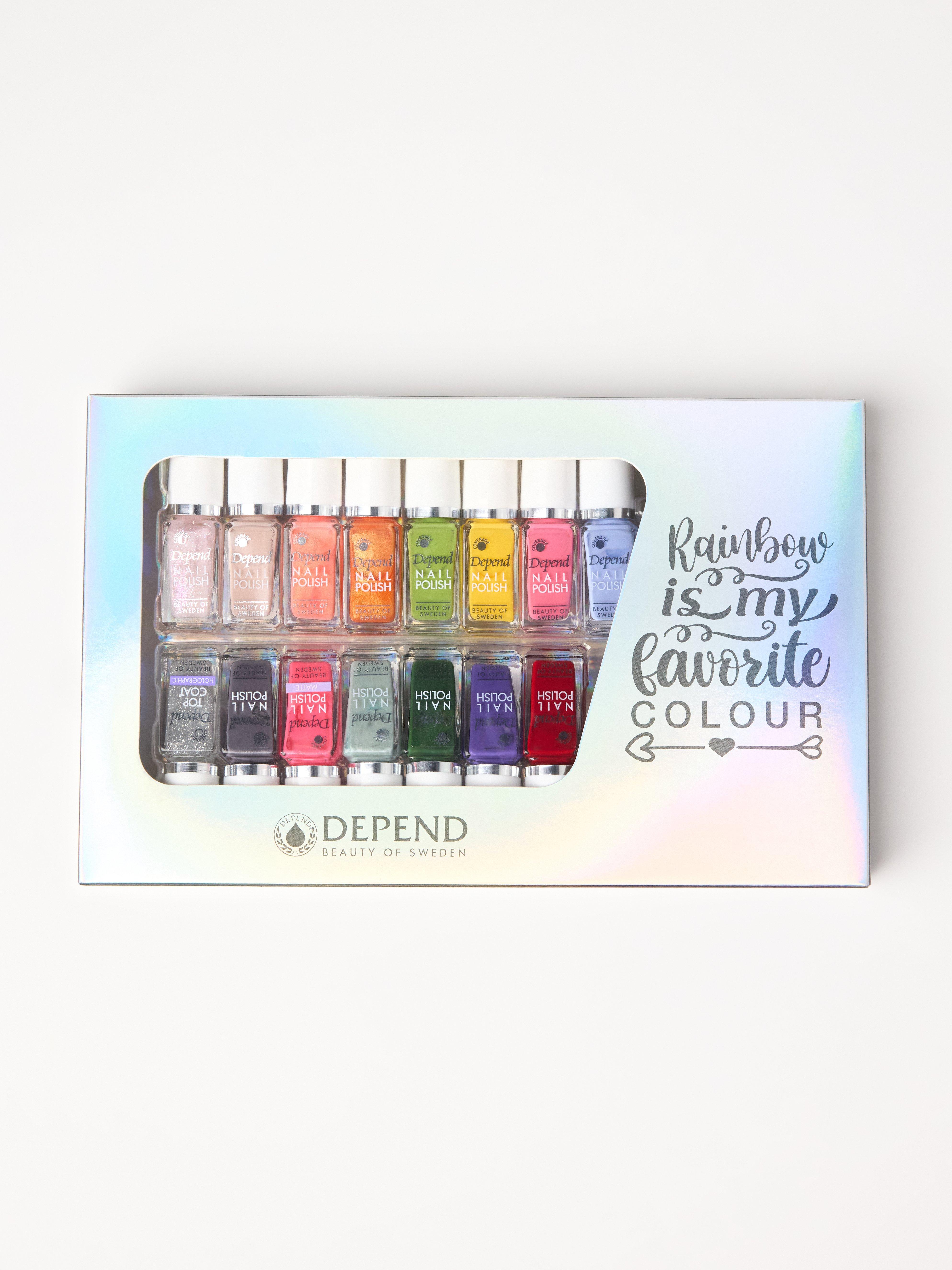 Nagellack - Kosmetik - Aqua, Khaki