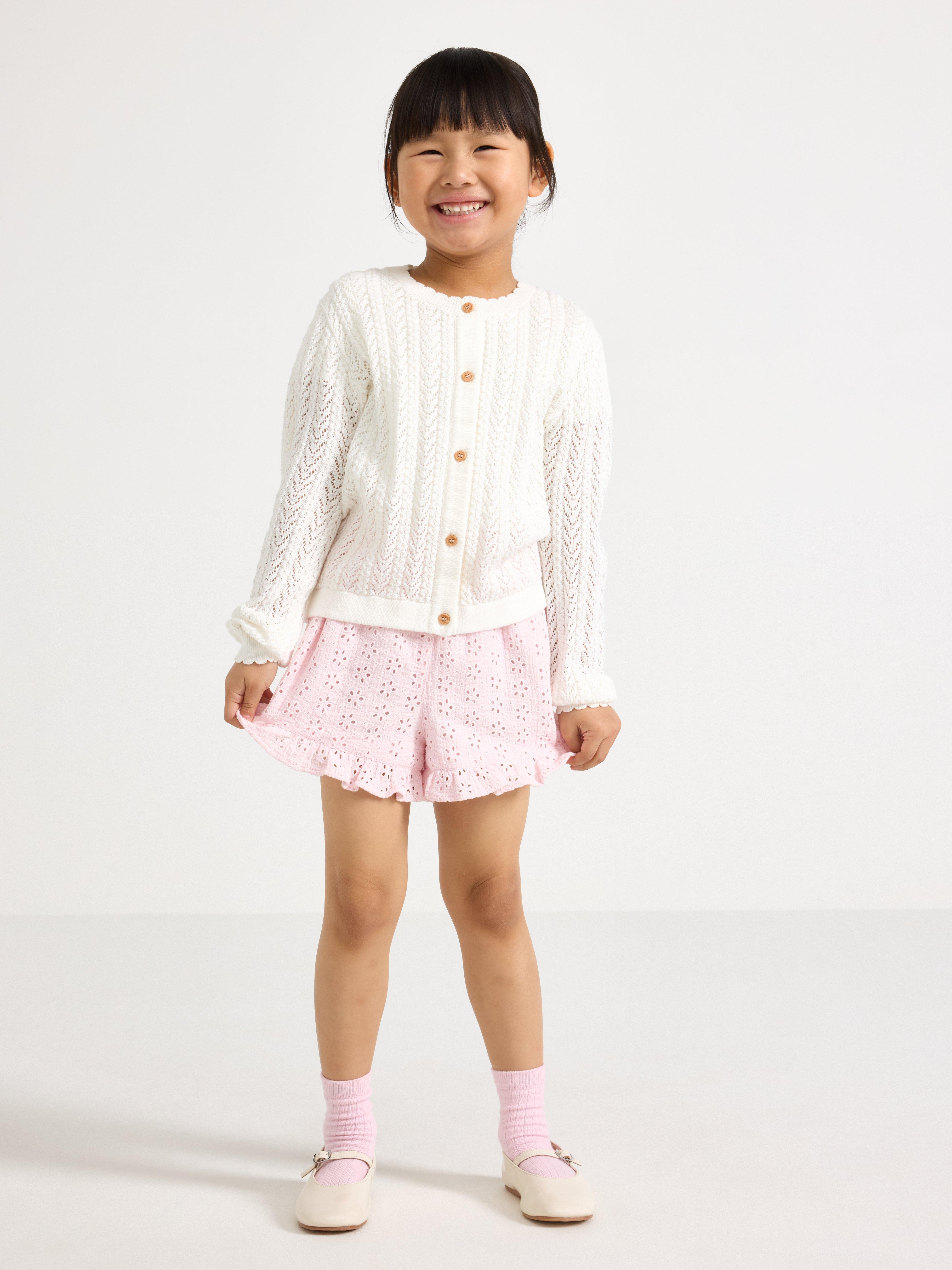 Cardigan - Kids Wear - White