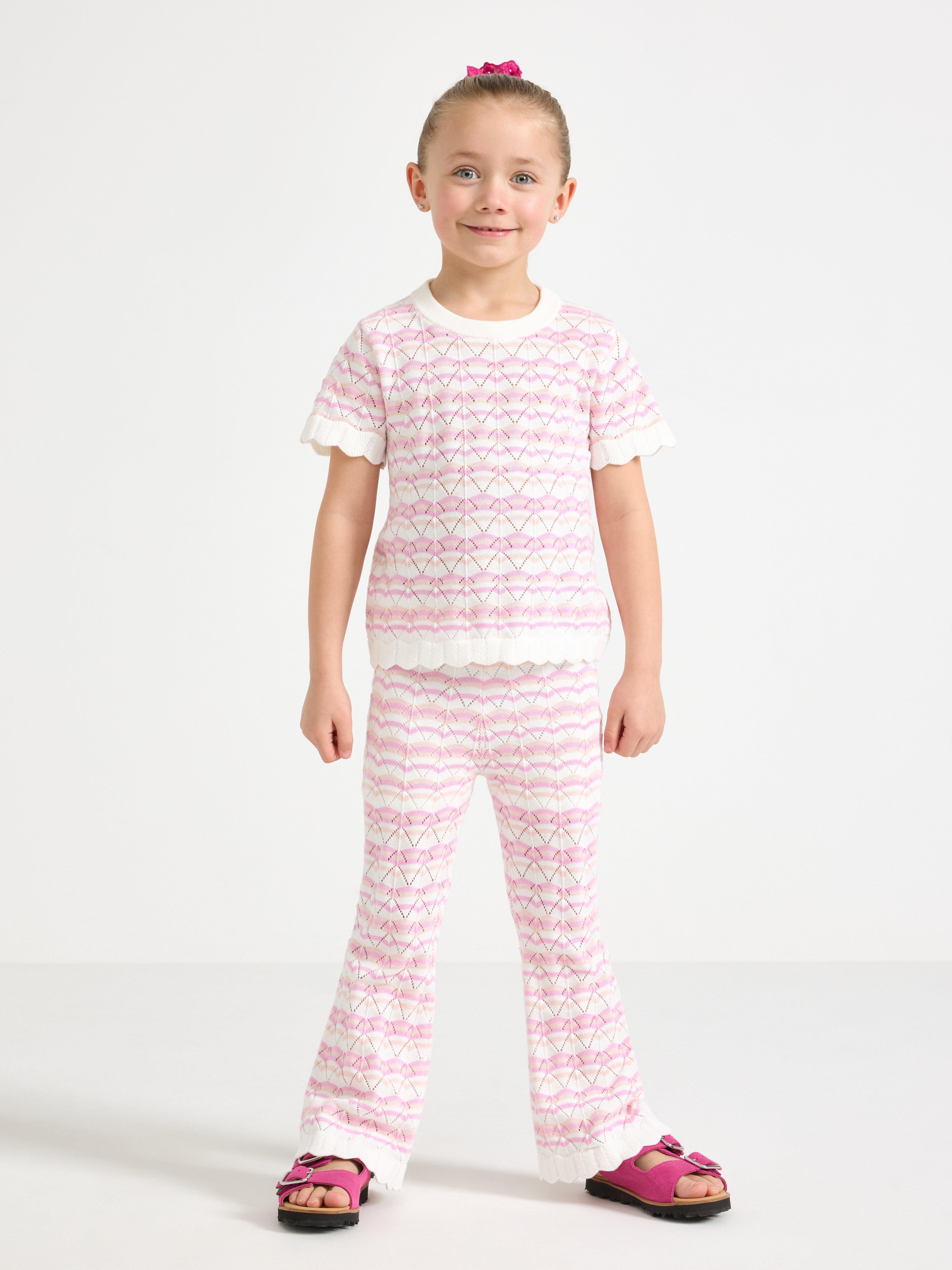 Maternity Trousers - Kids Wear - White
