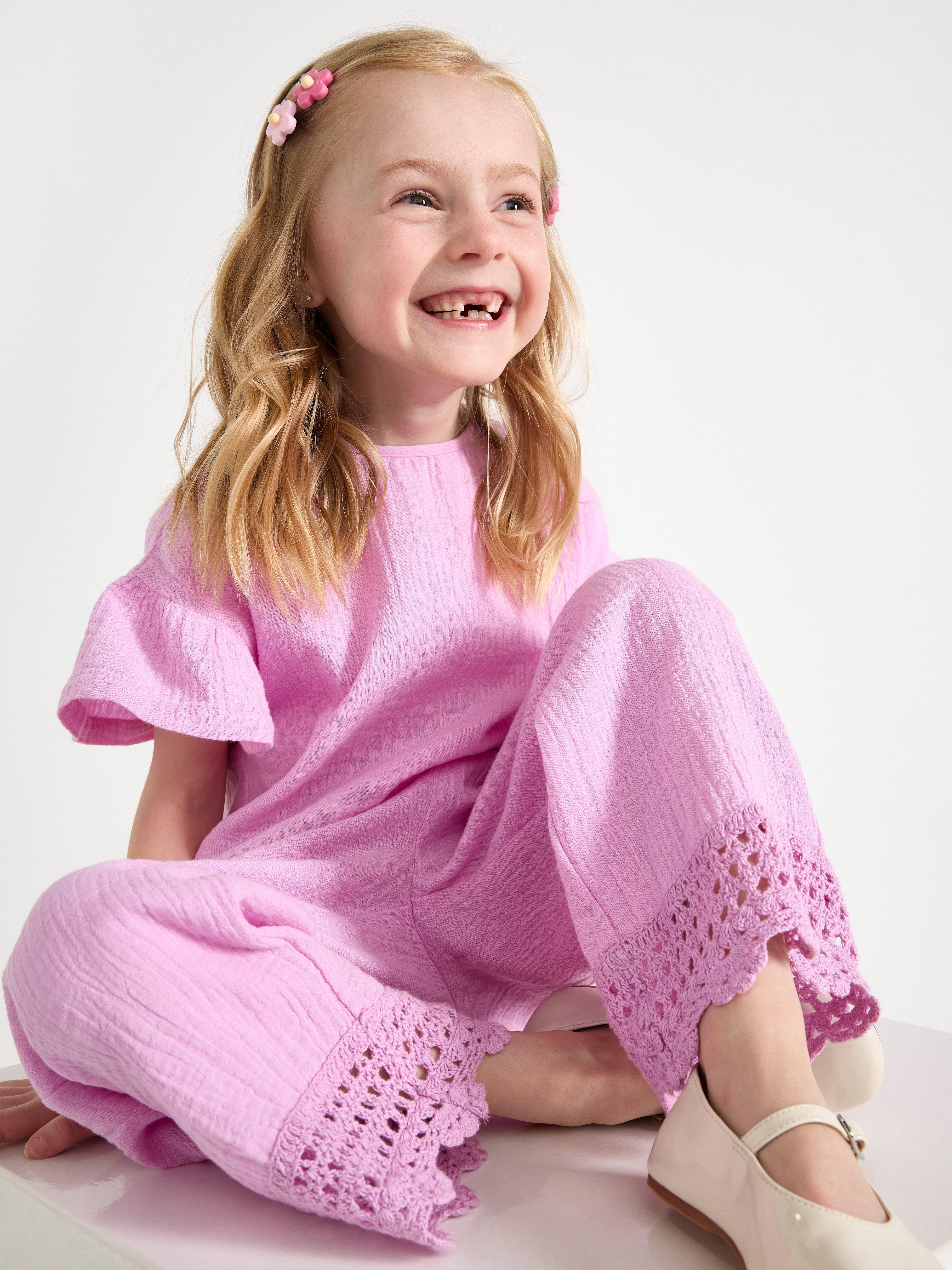 Trousers - Kids Wear - Lilac