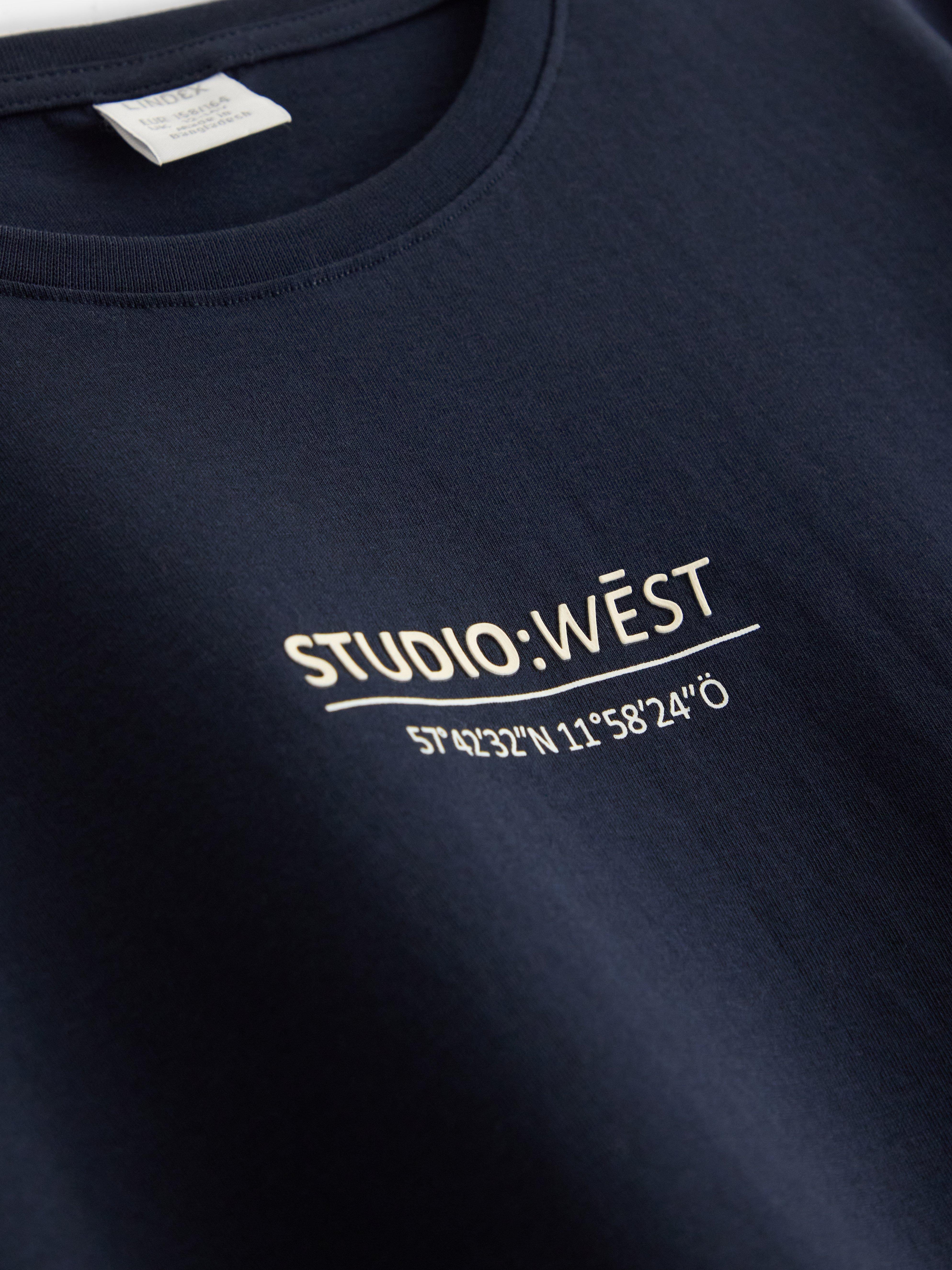 T-shirt - Barn - Blå