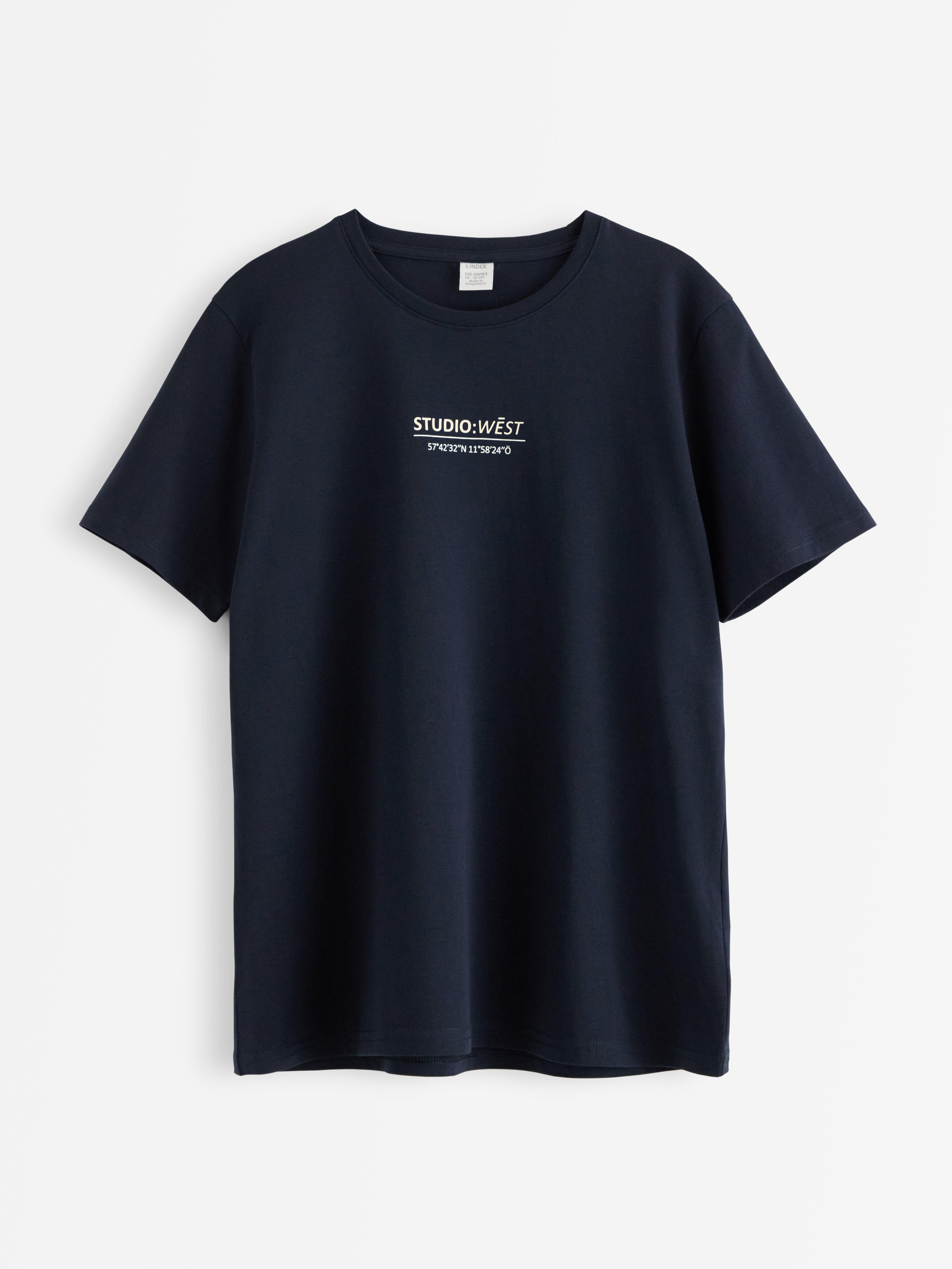 T-shirt - Barn - Blå