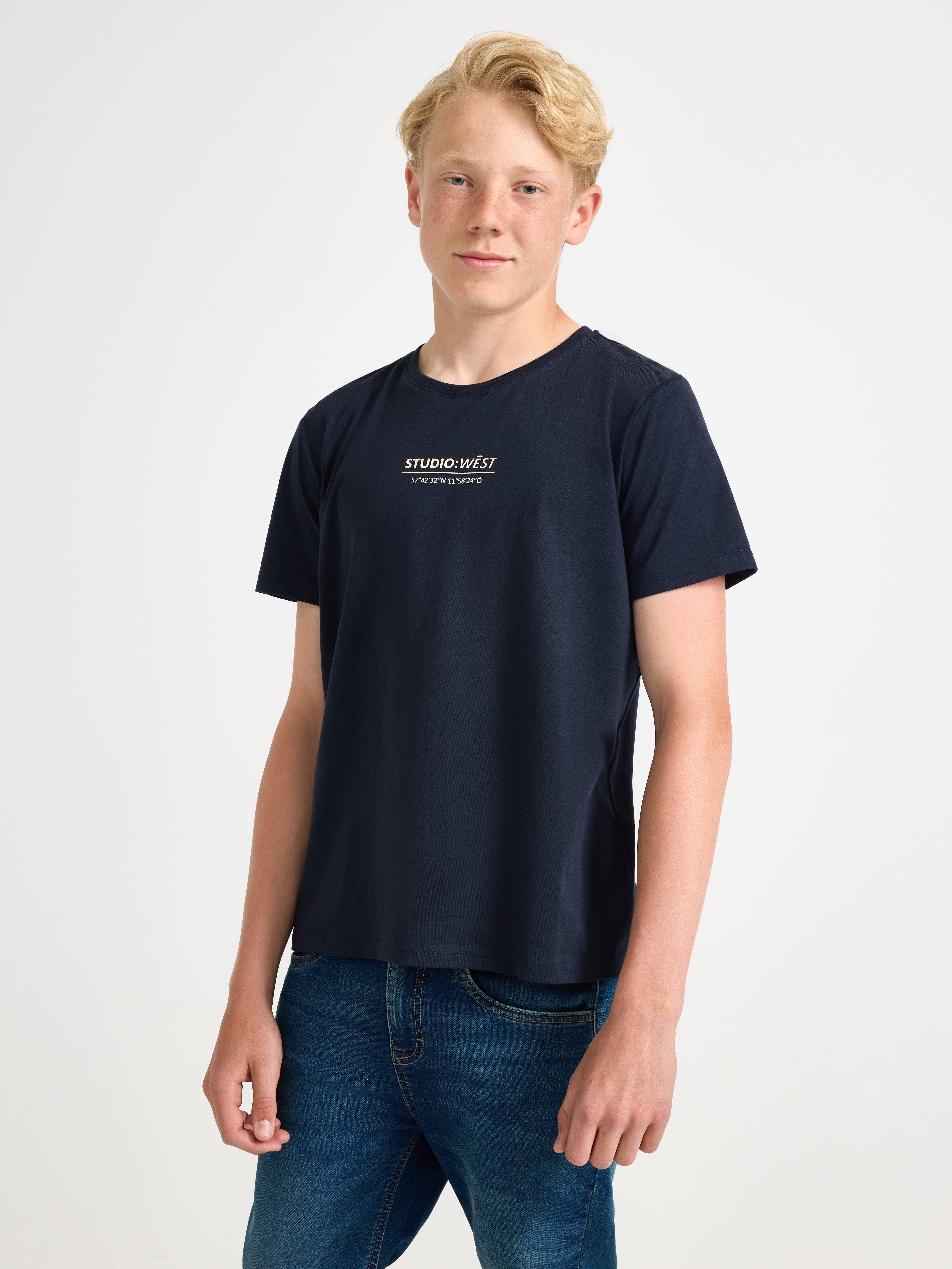 T-shirt - Barn - Blå