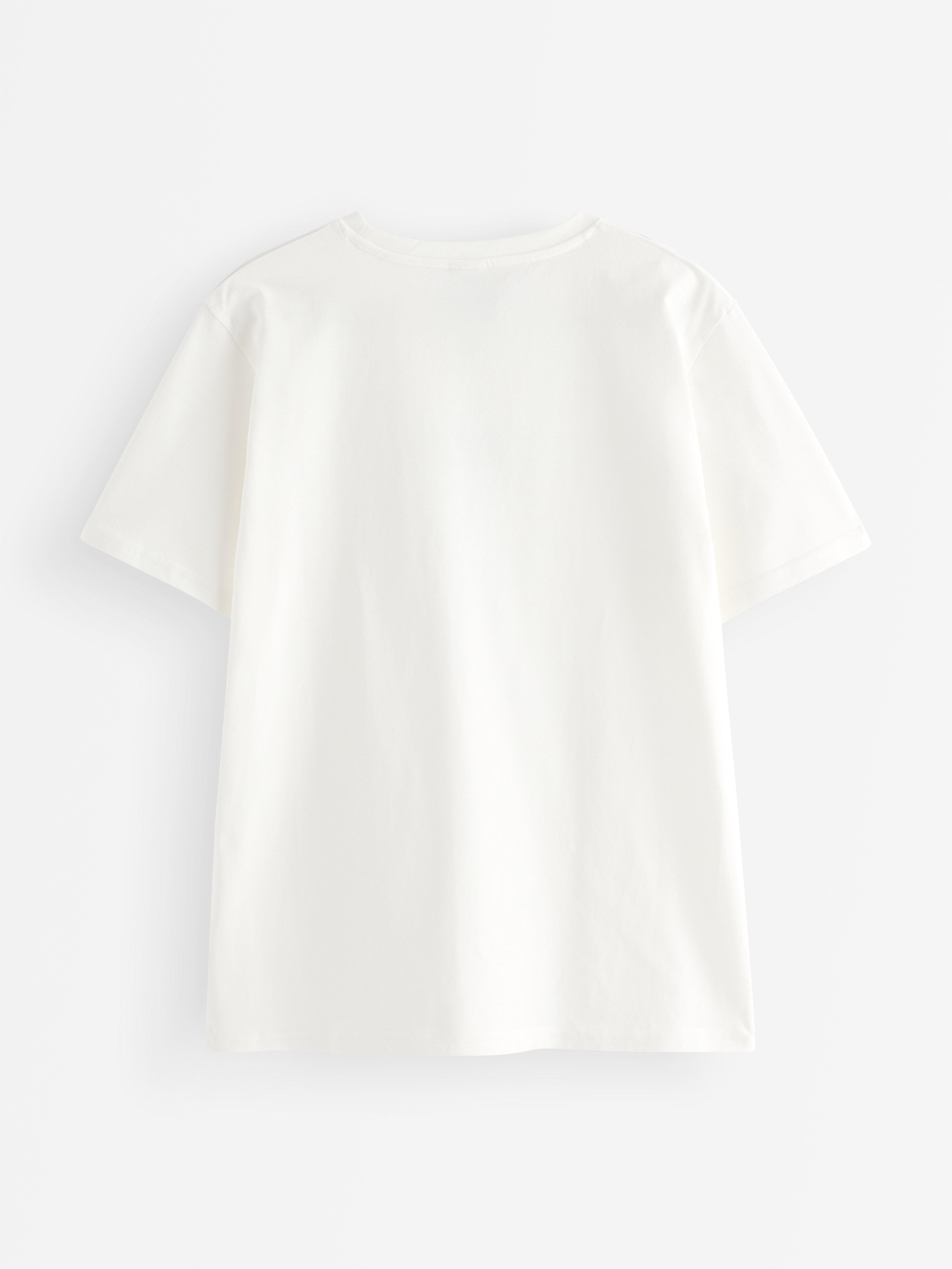 T-shirt - Barn - Hvit