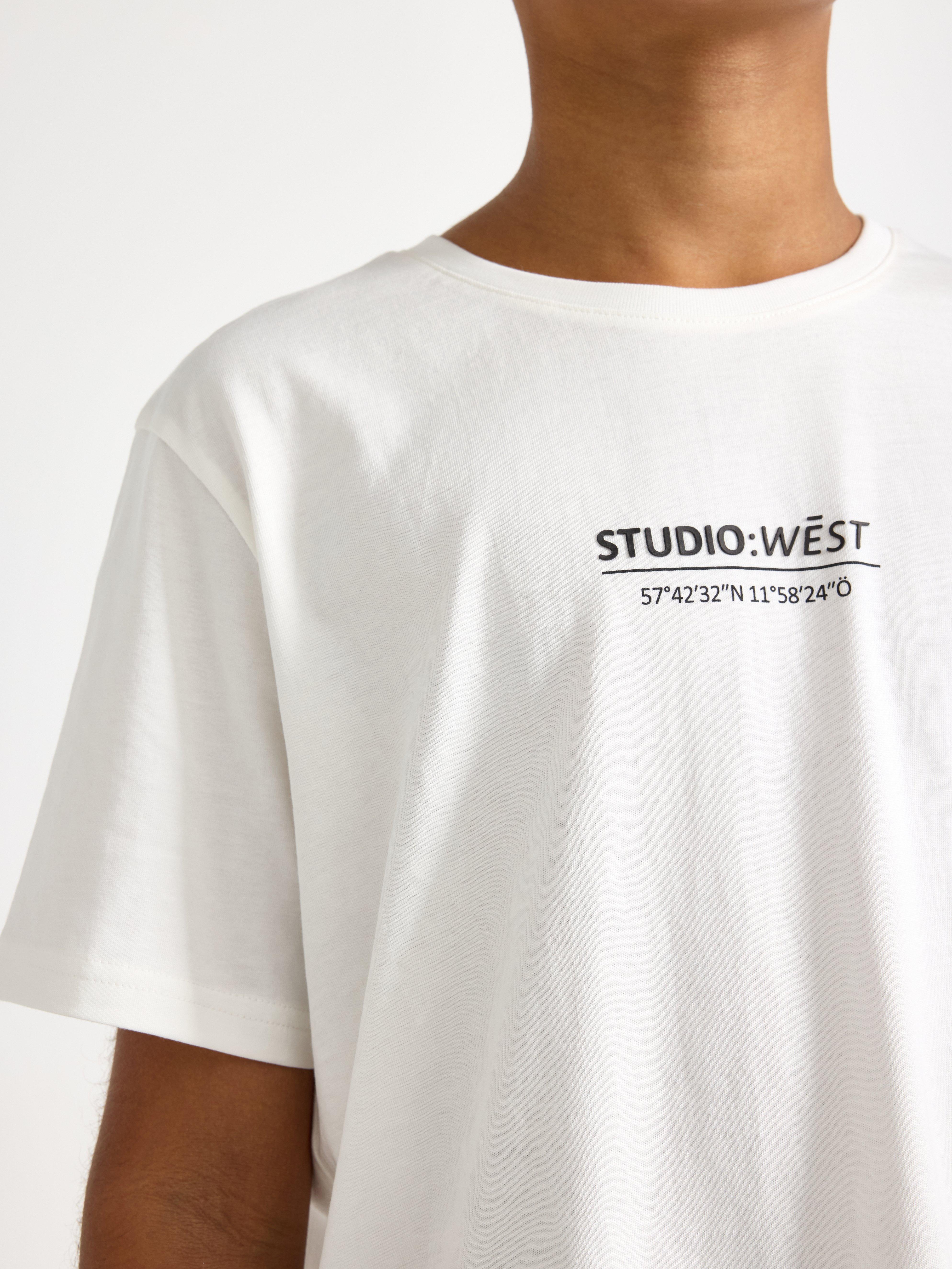 T-shirt - Barn - Vit