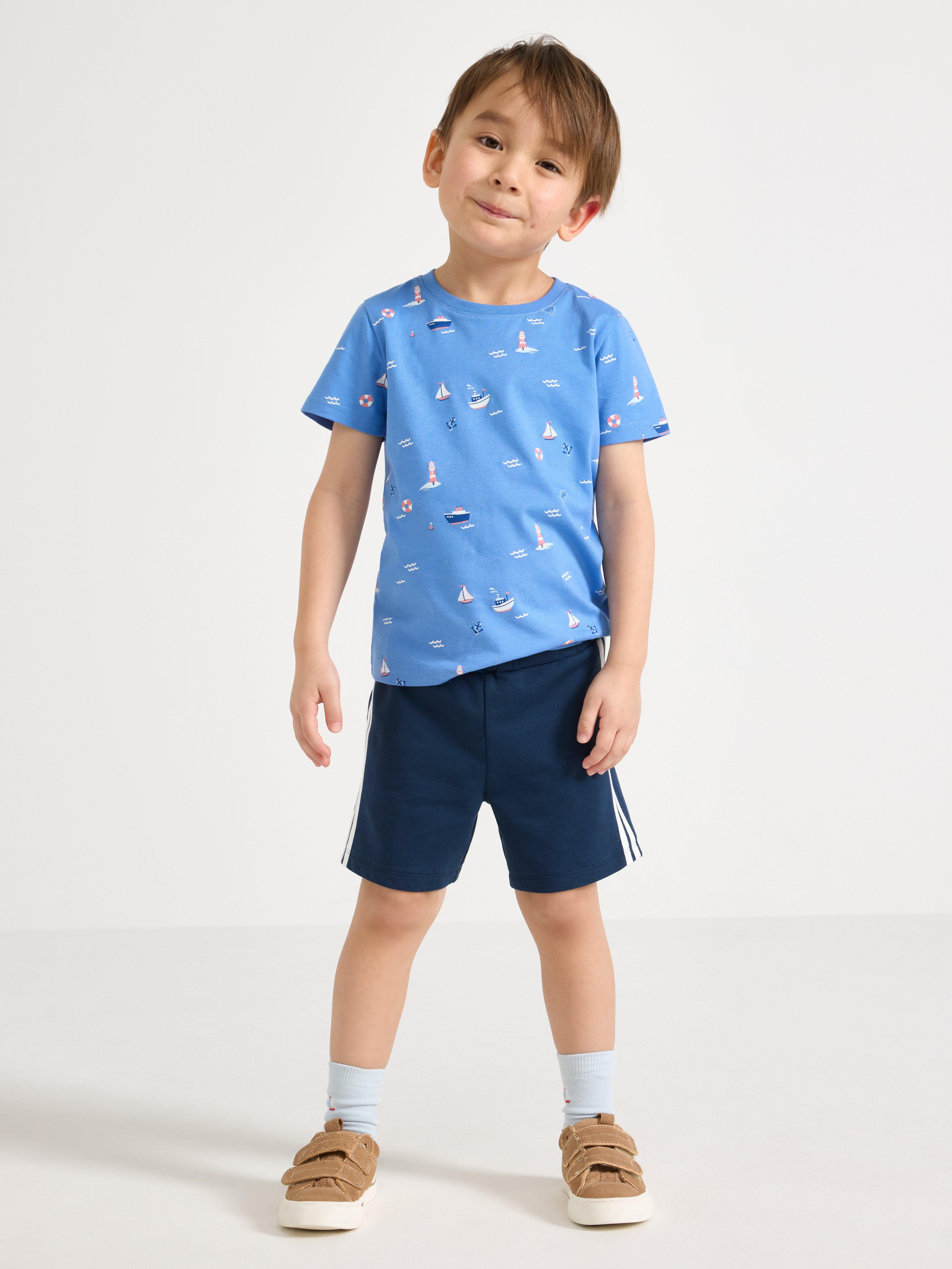 Shorts - Barn - Blå