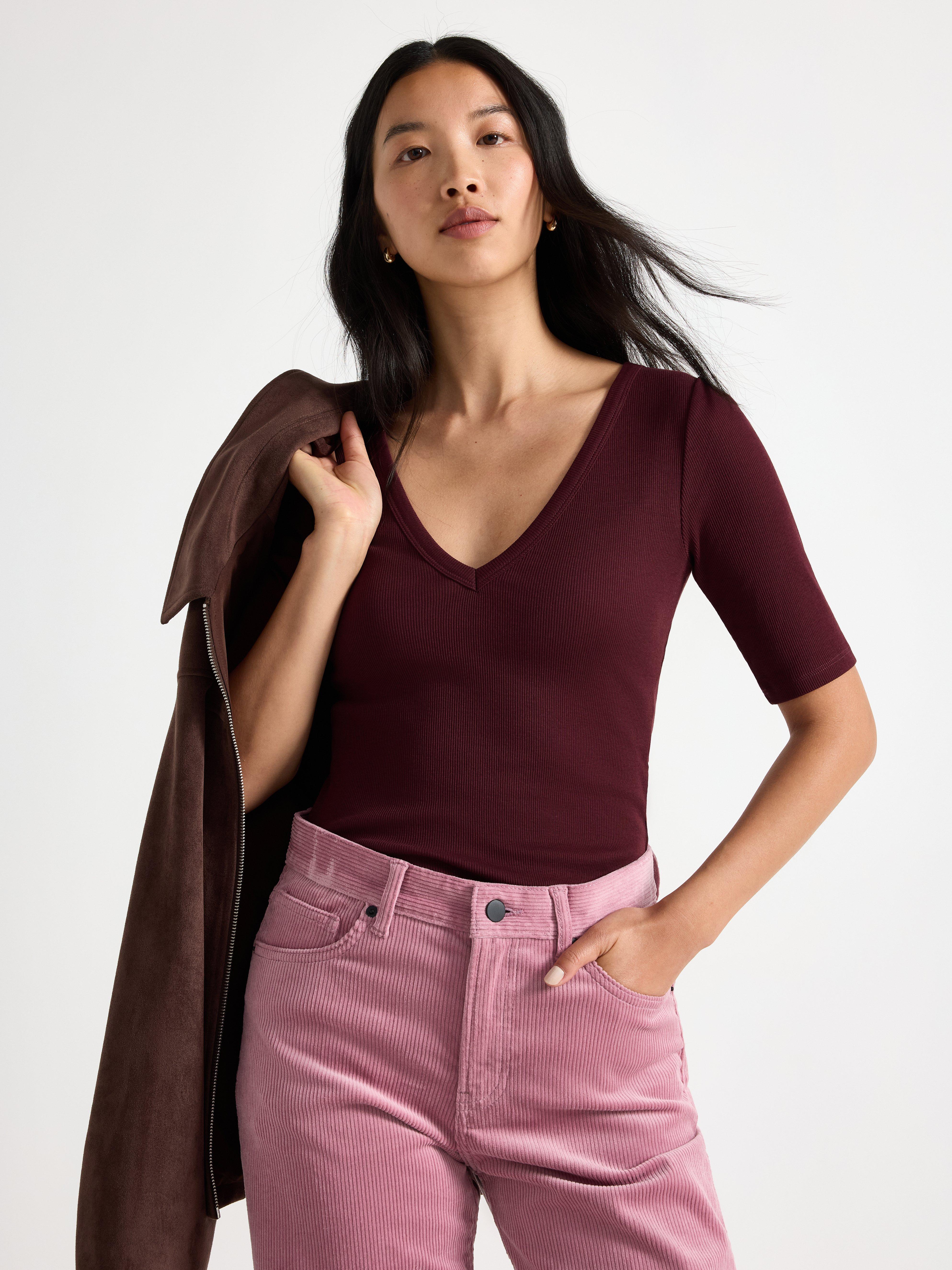 Top - Womens Wear - Red