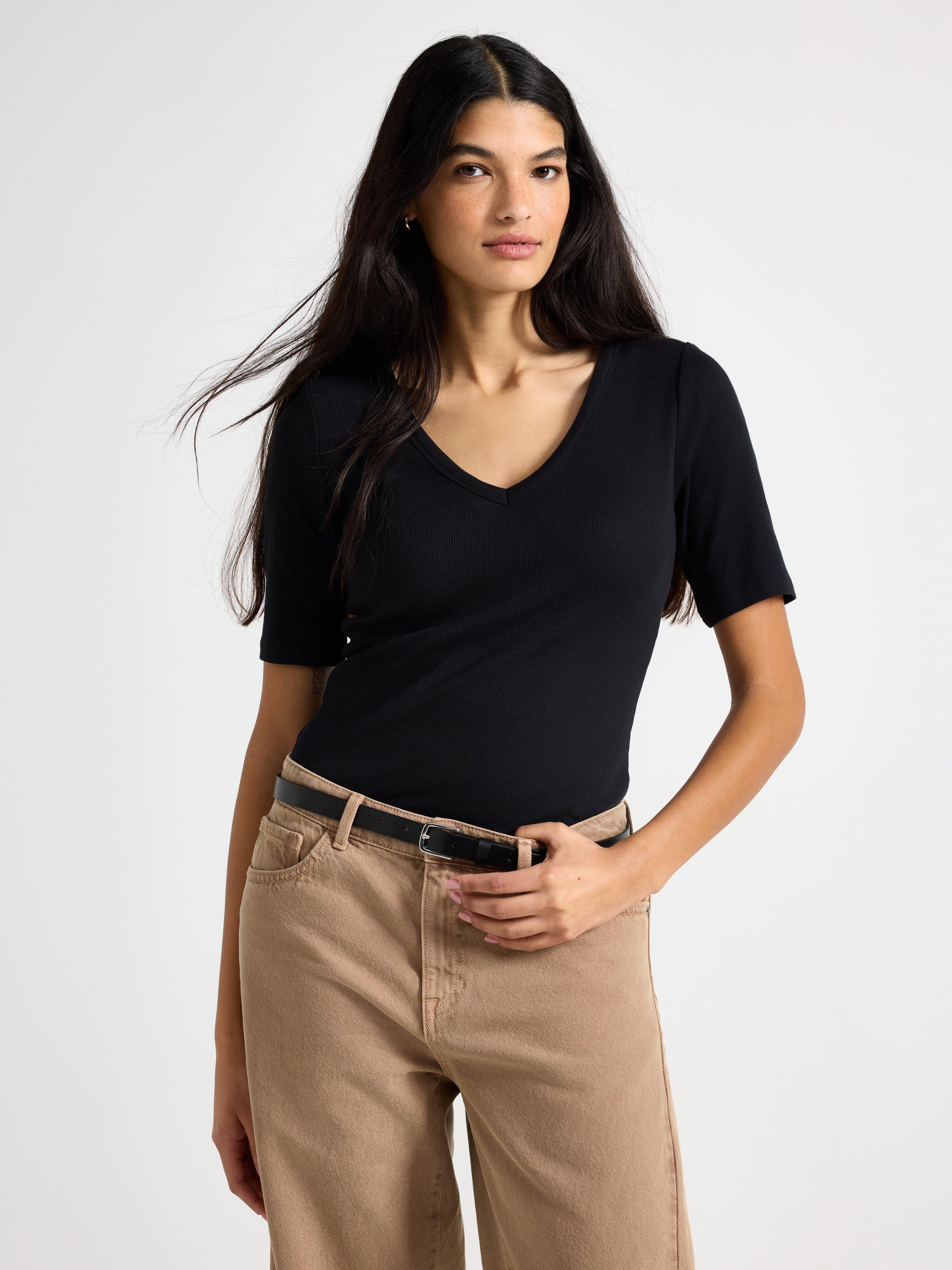 Top - Womens Wear - Black