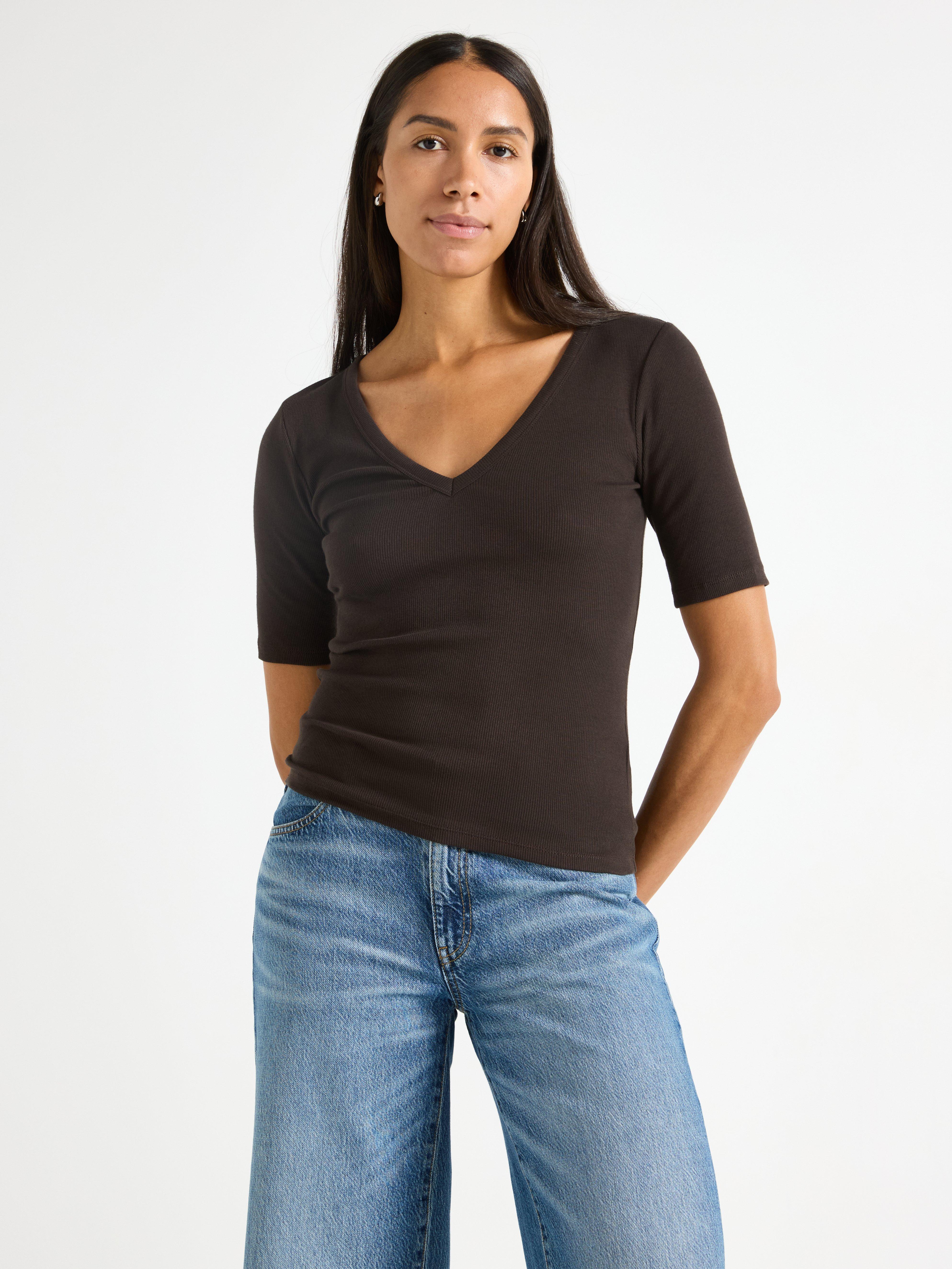 Top - Womens Wear - Brown