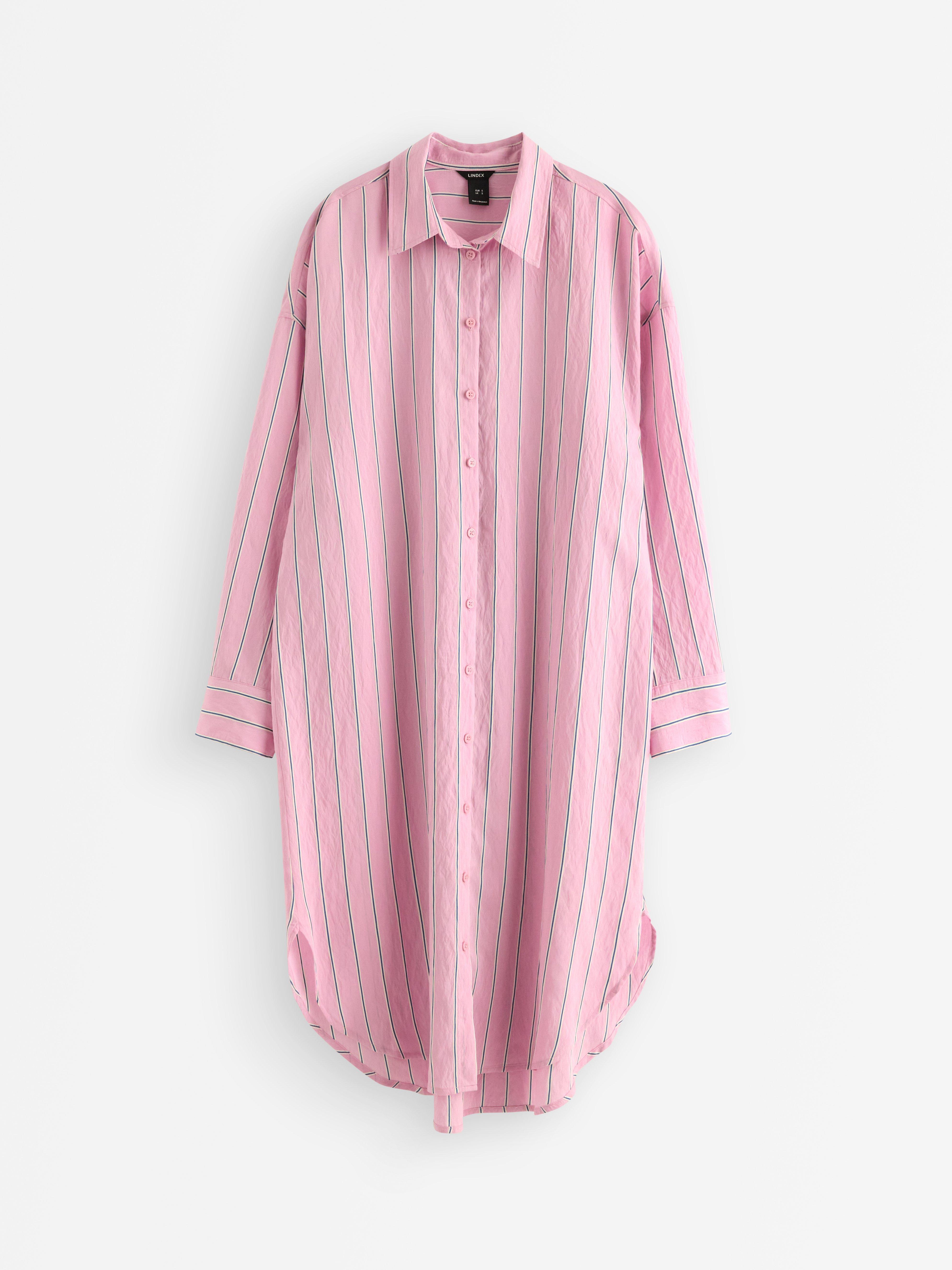 Shirt dress - Womens Wear - Pink