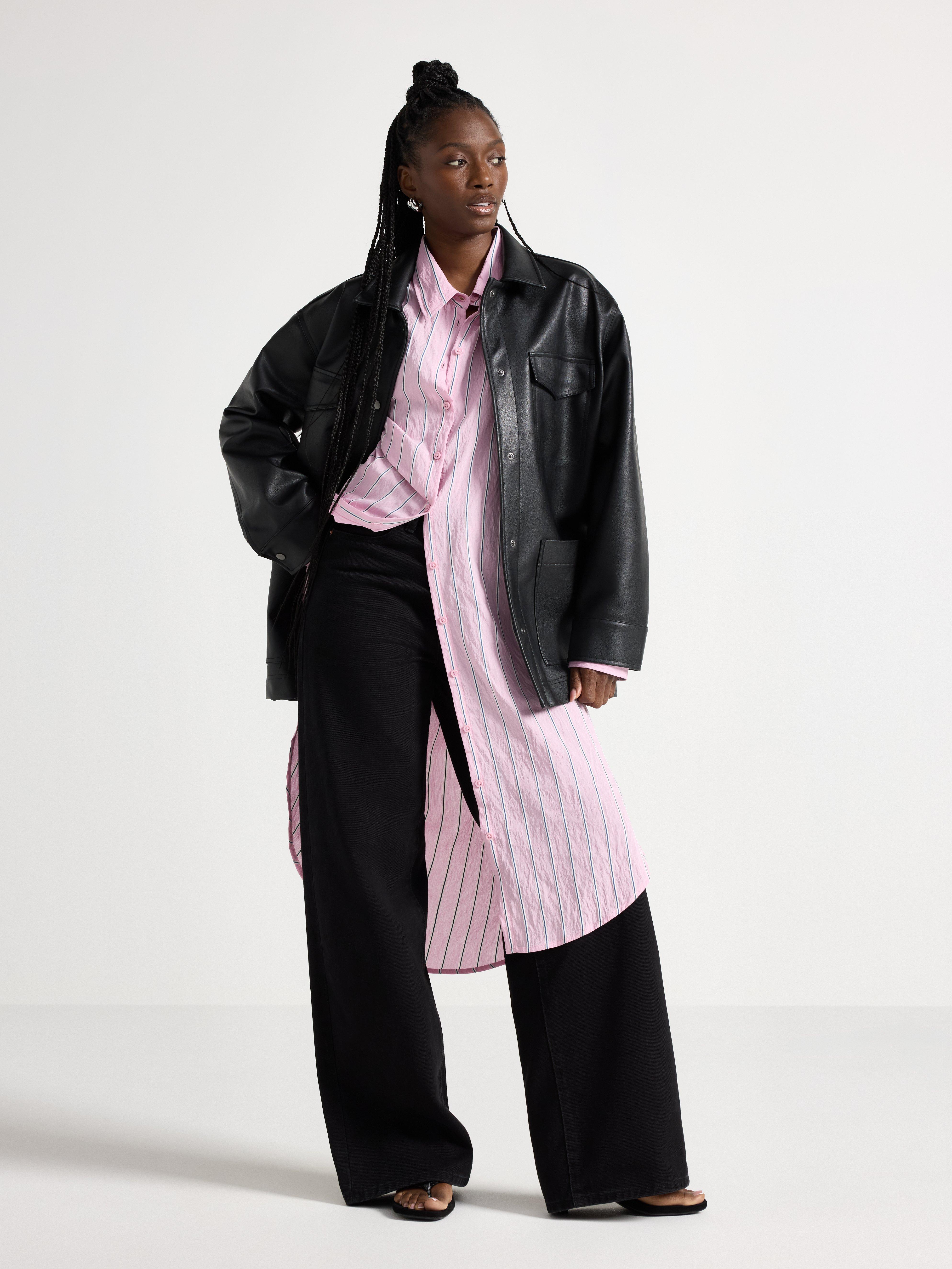 Shirt dress - Womens Wear - Pink