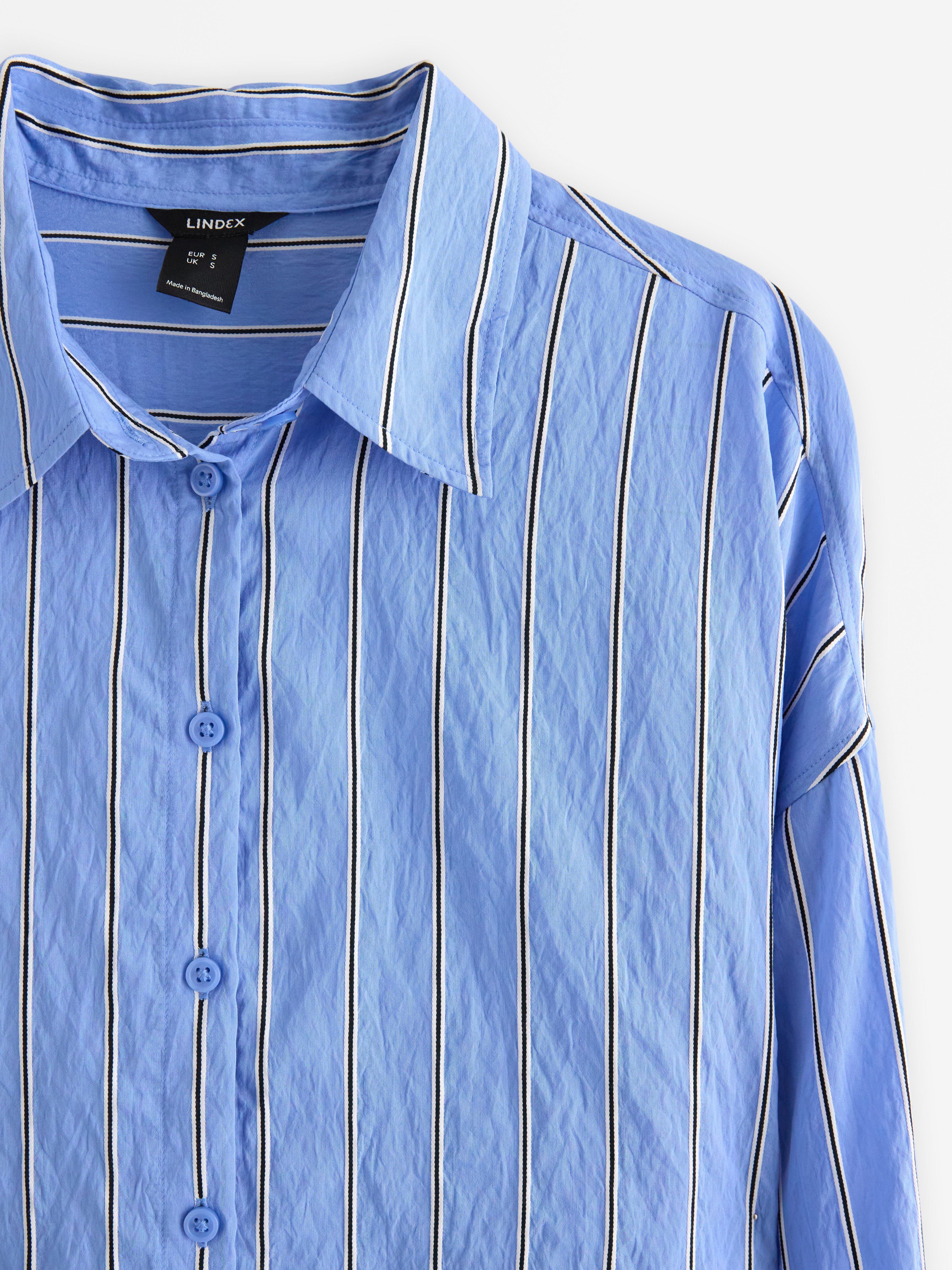 Shirt dress - Womens Wear - Blue