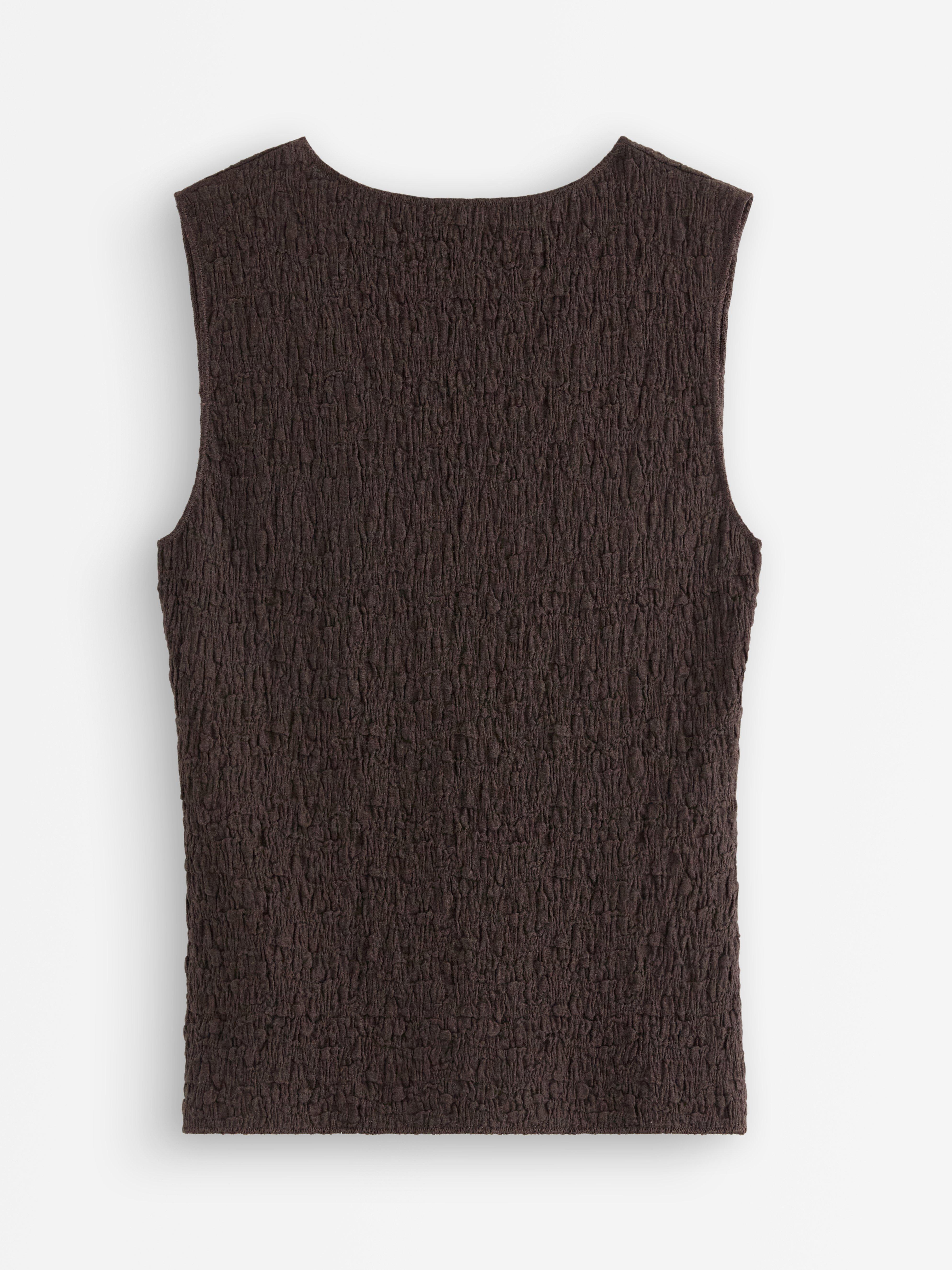 Top - Womens Wear - Brown