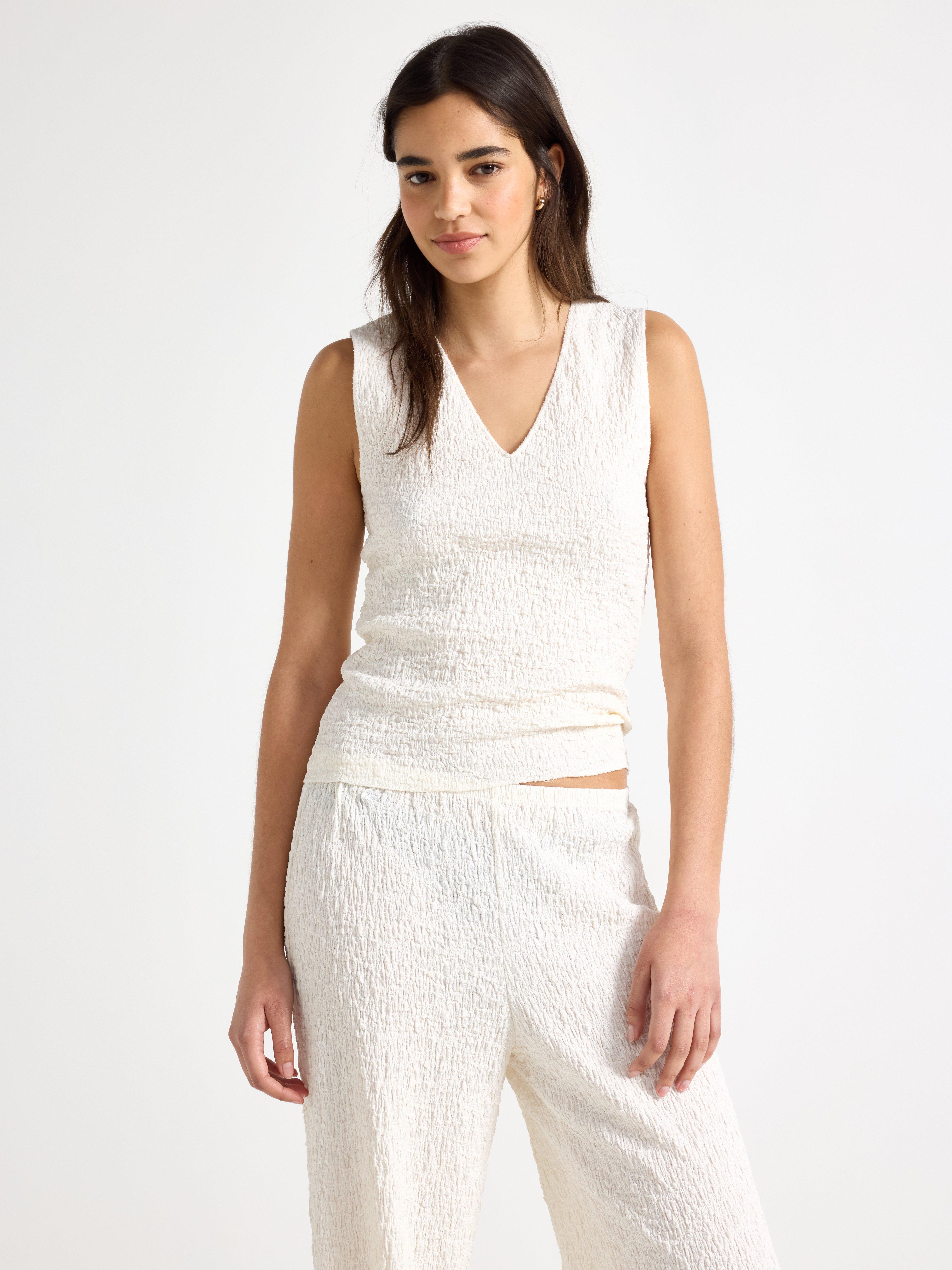 Top - Womens Wear - White