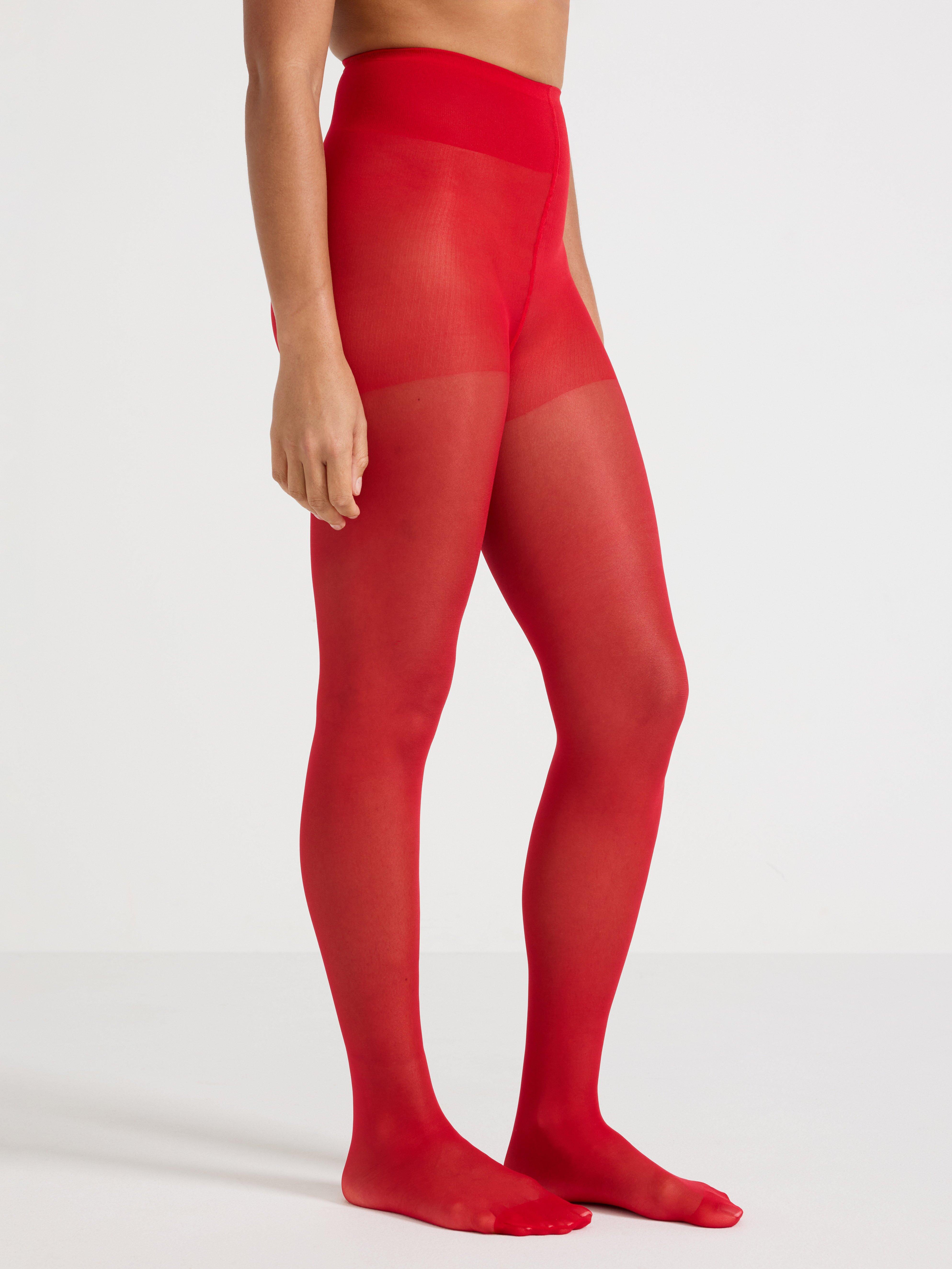 Tights - Lingerie - Red