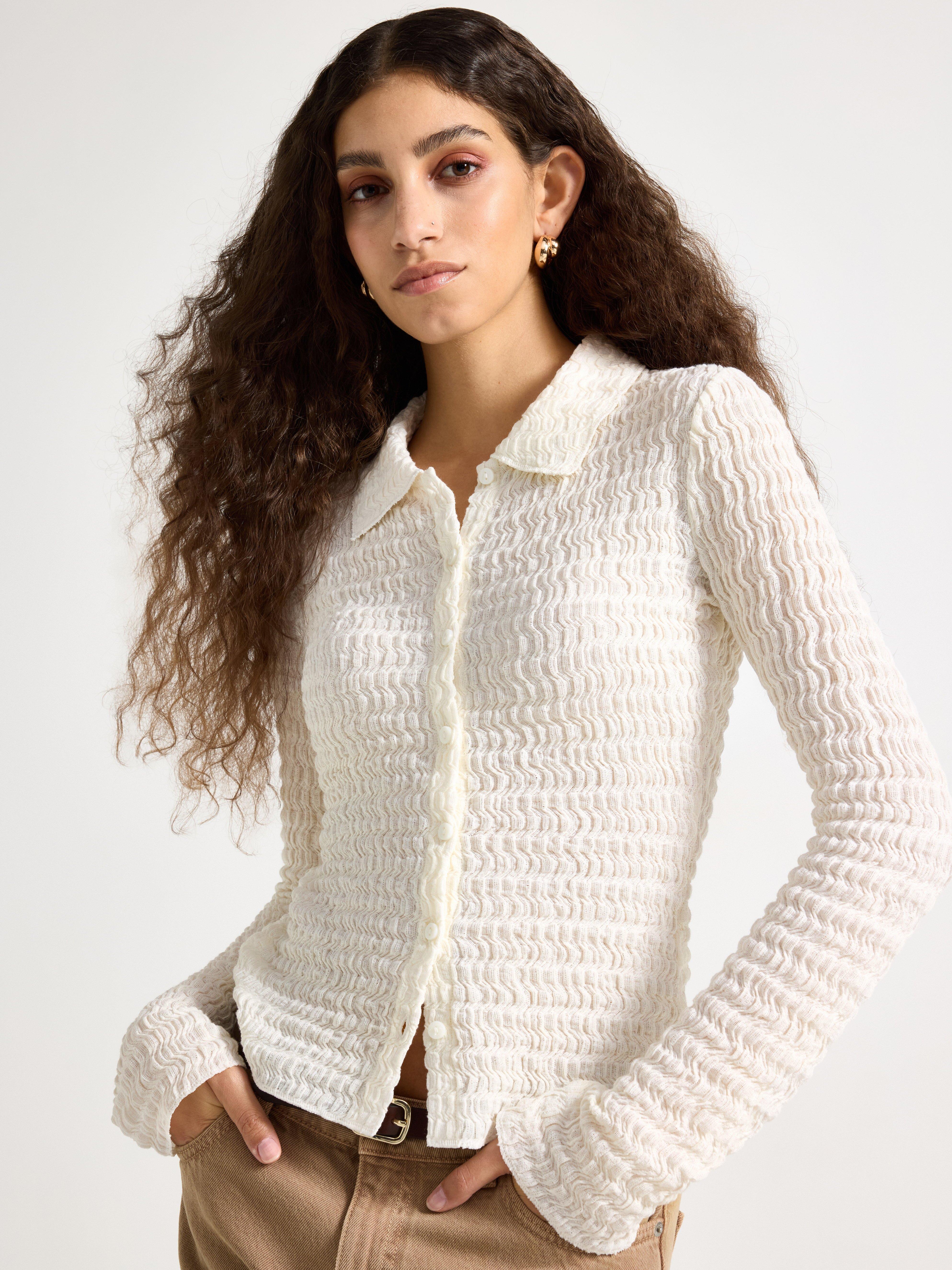 Shirt - Womens Wear - White