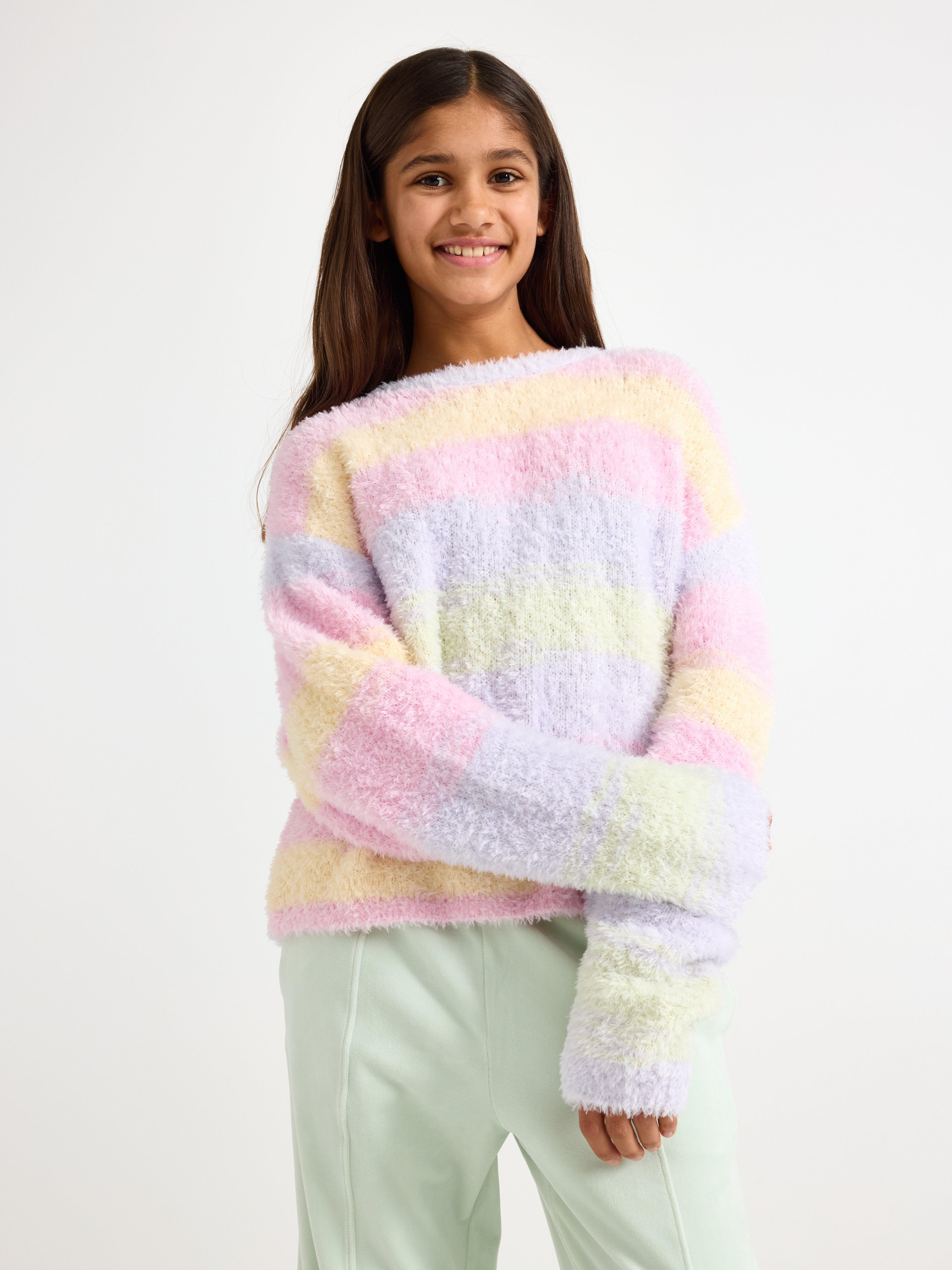 Sweater - Børn - Lyserød