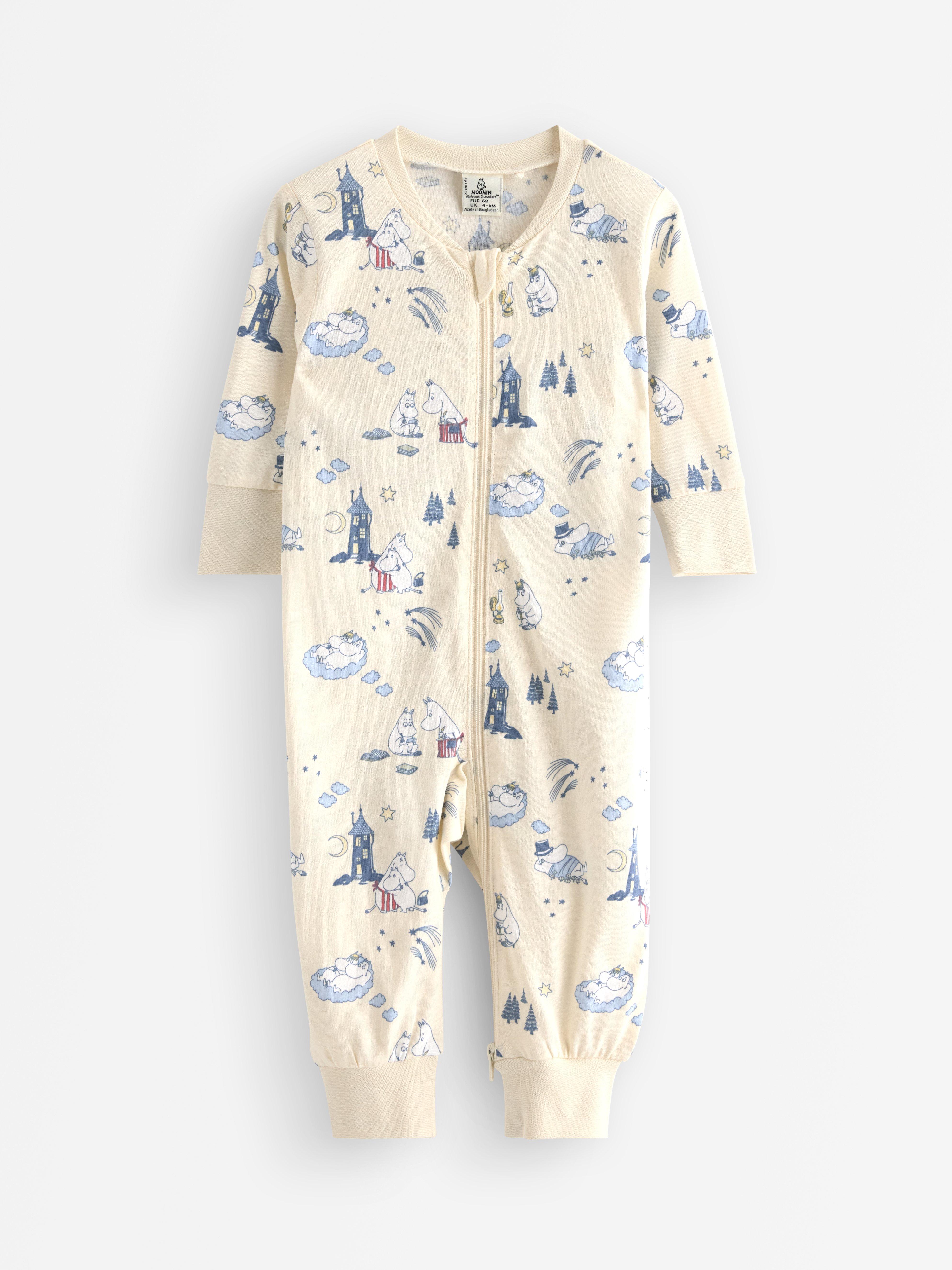 Pyjamasoverall - Barn - Vit