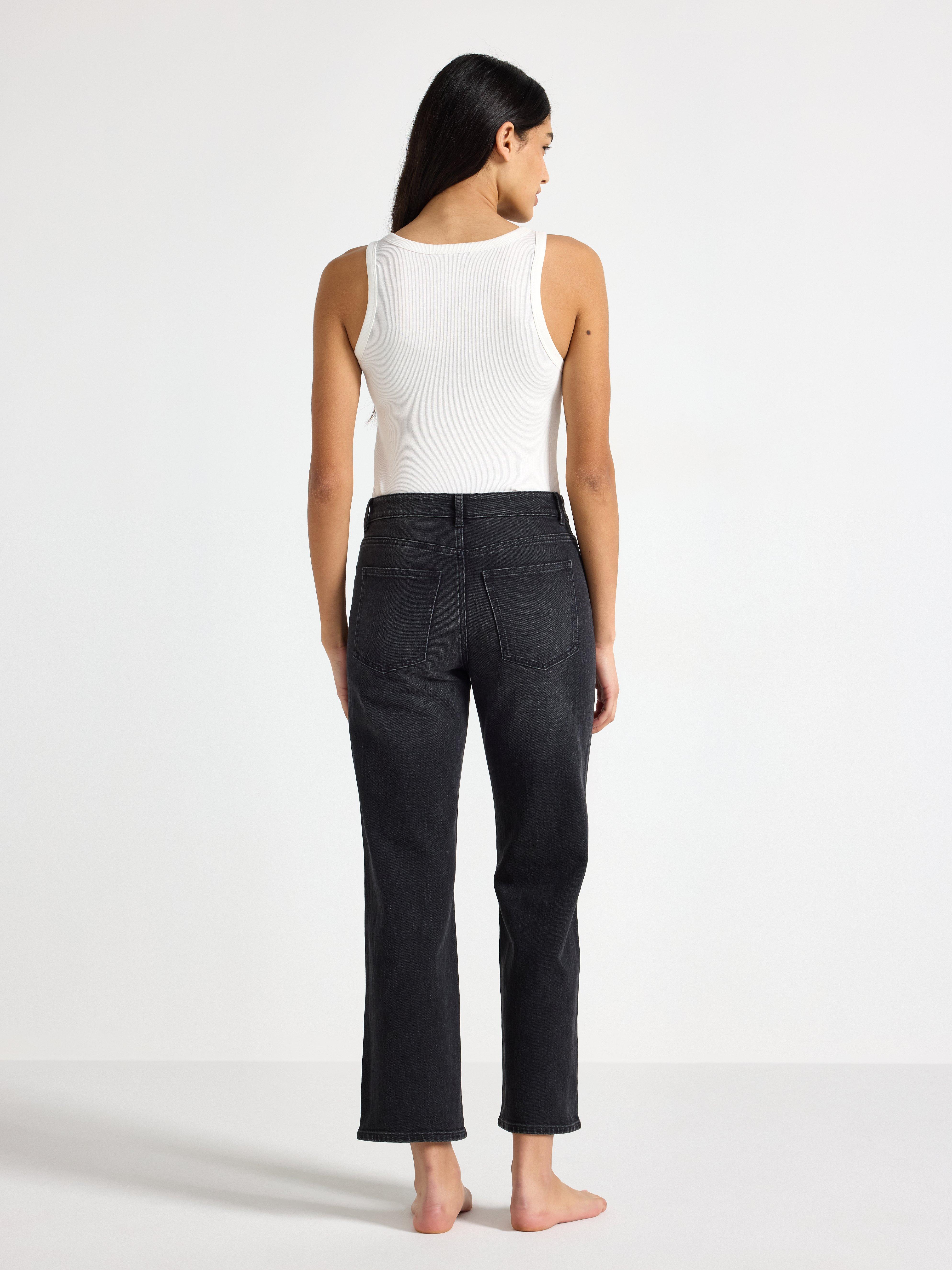 Jeans - Dame - Grå