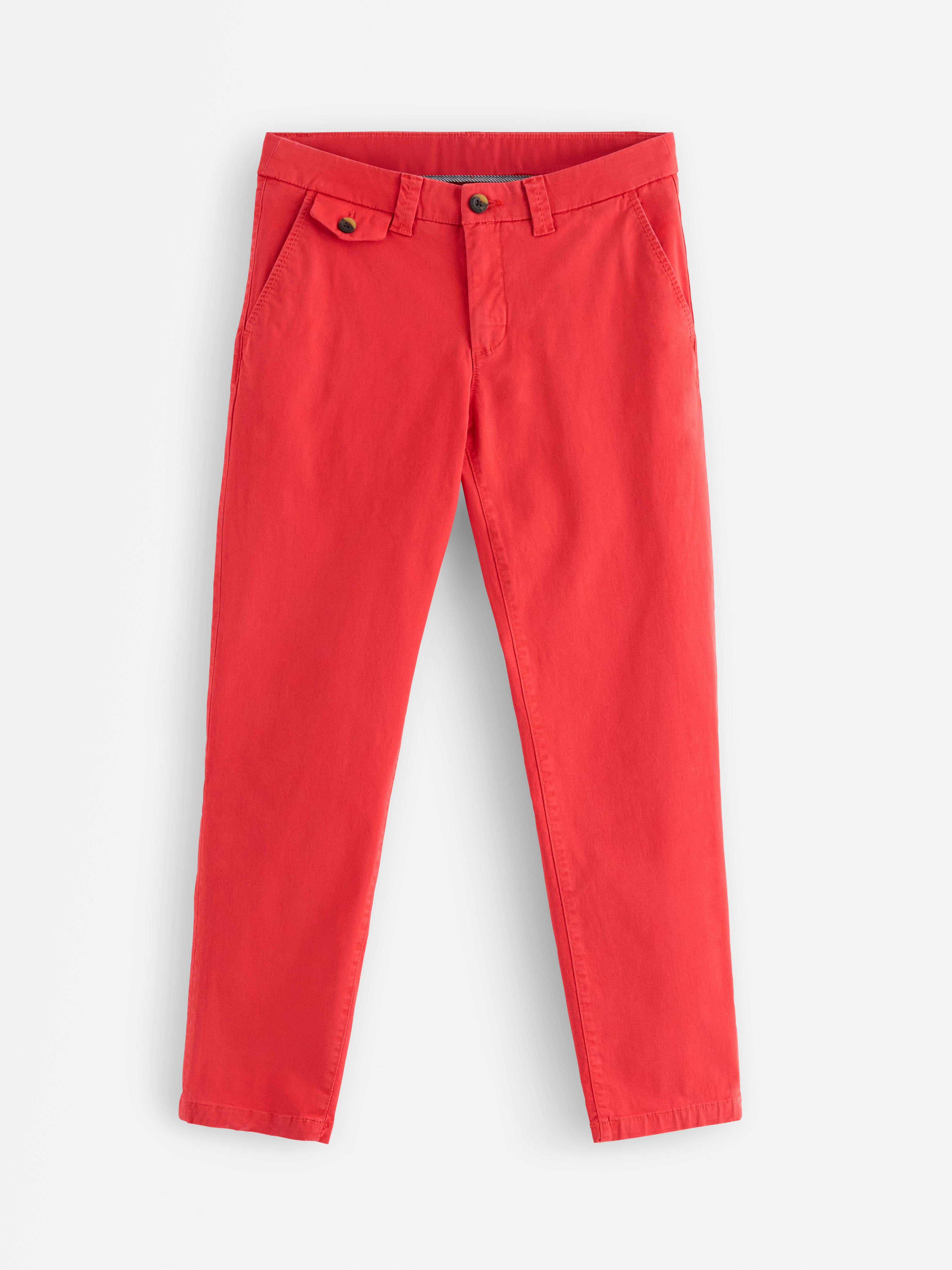Trousers - Womens Wear - Red