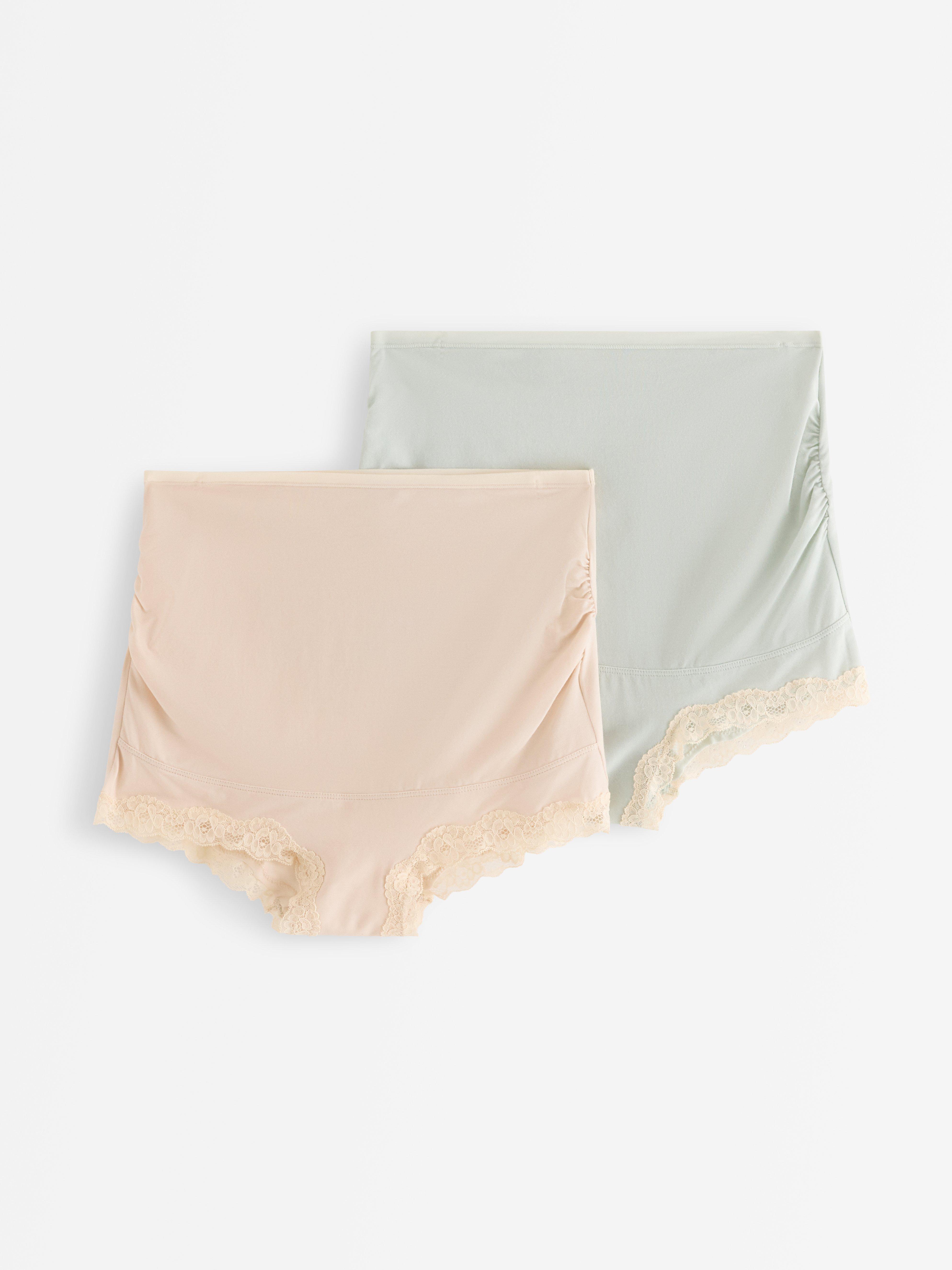 Maternity Briefs - Lingerie - Green