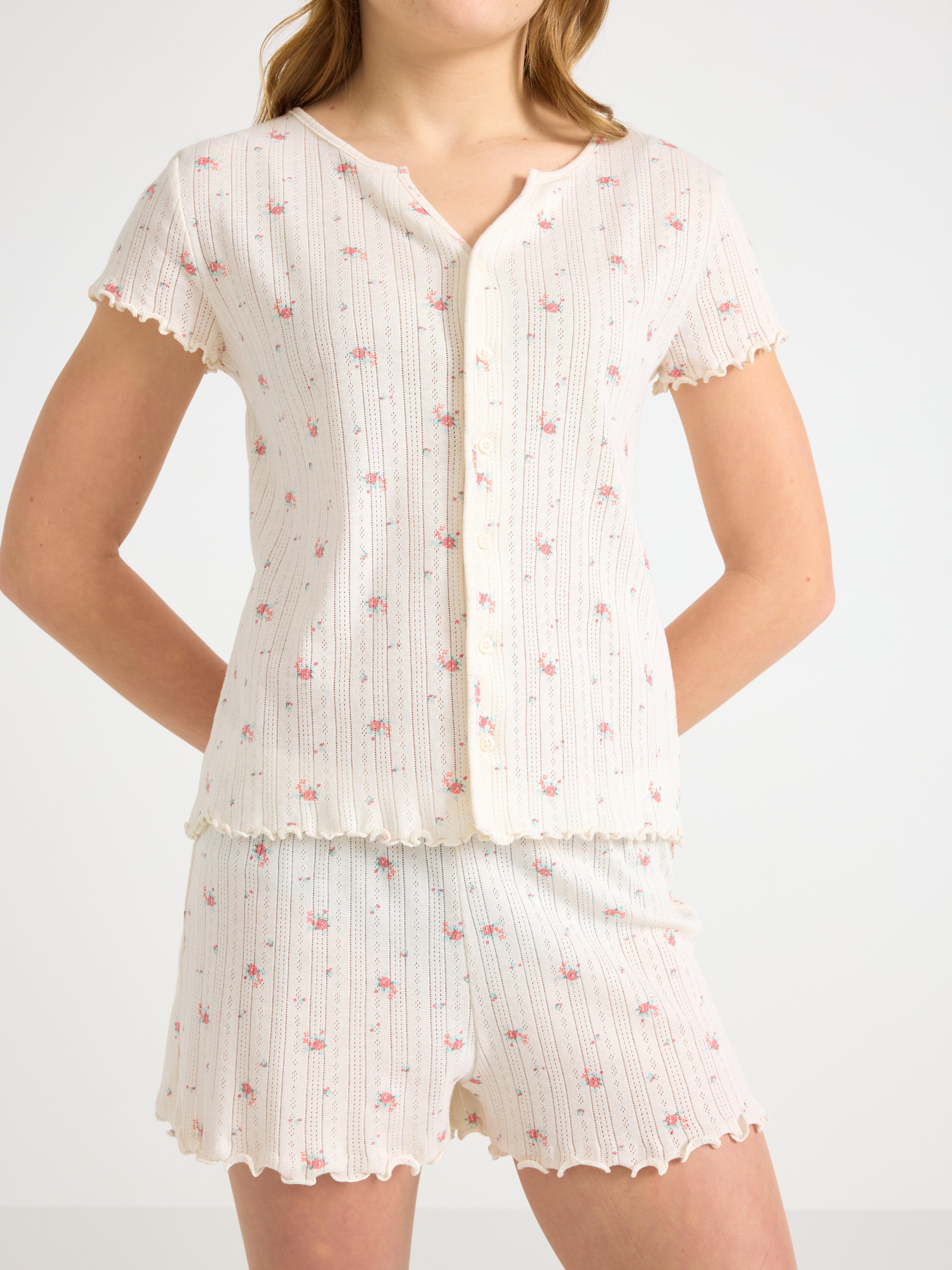 Pyjama Set - Kids Wear - White